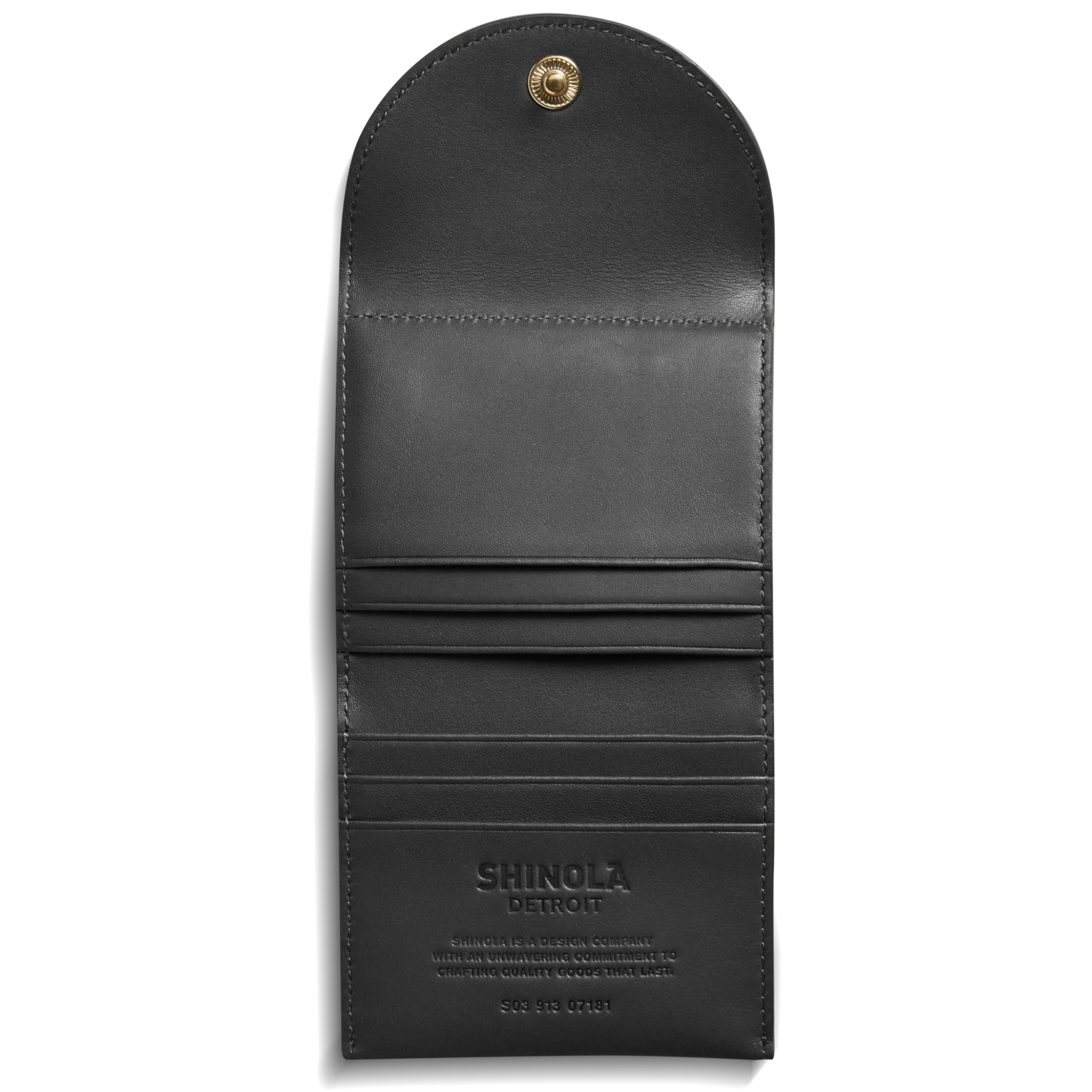 Shinola Wallets|Shop All Women'S Leather & Bags|Birdy Small Snap Wallet Black