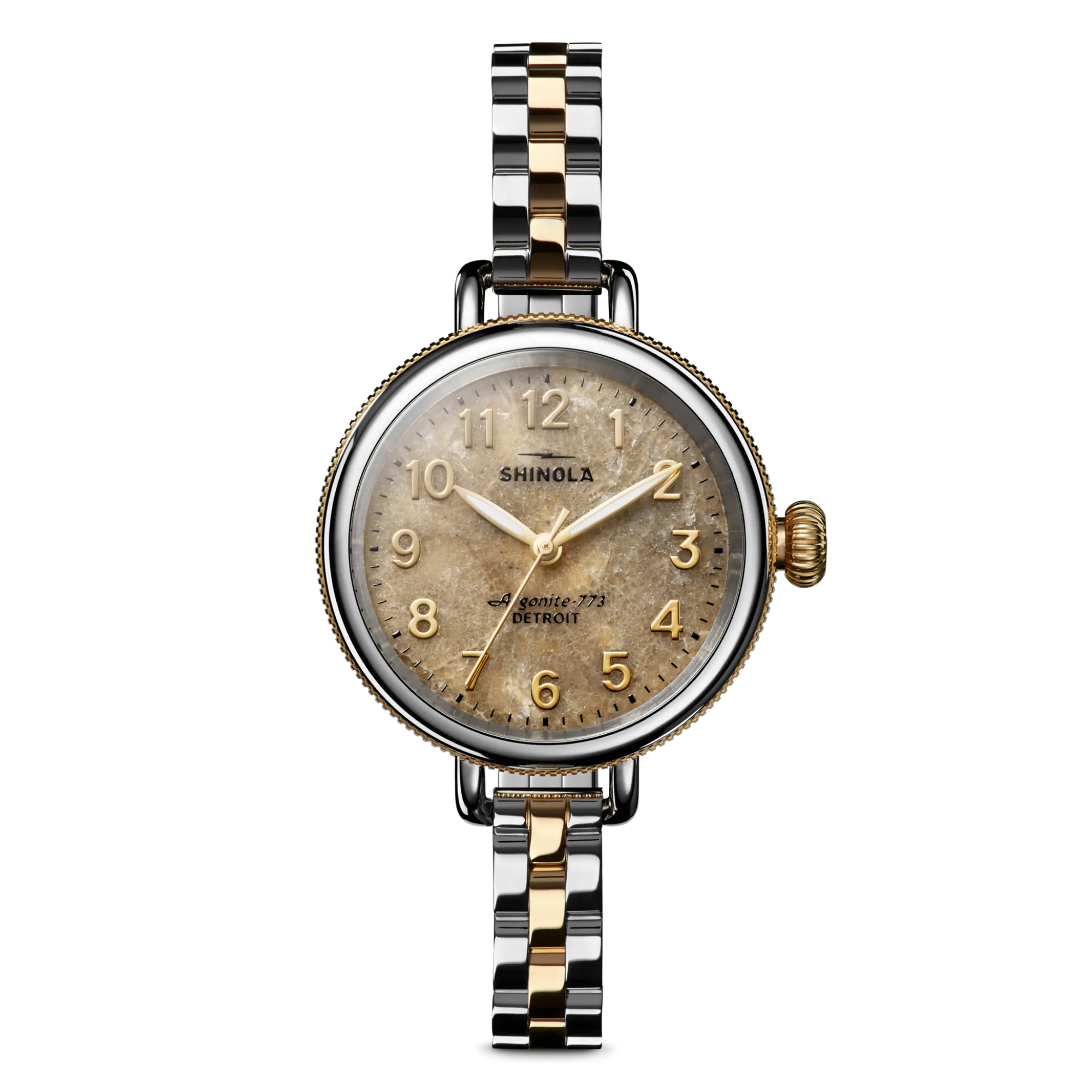 Shinola Gold Watches|Two-Tone Watches|Birdy Watch Petoskey
