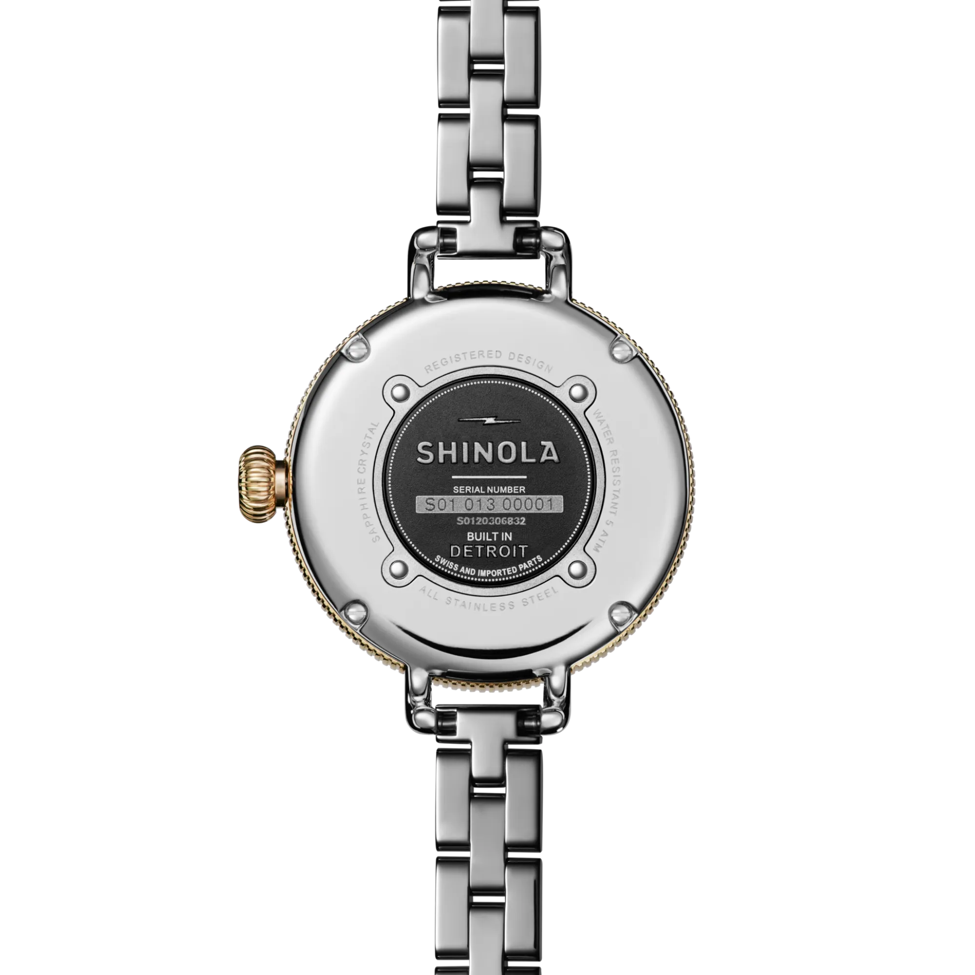 Shinola Gold Watches|Two-Tone Watches|Birdy Watch Petoskey