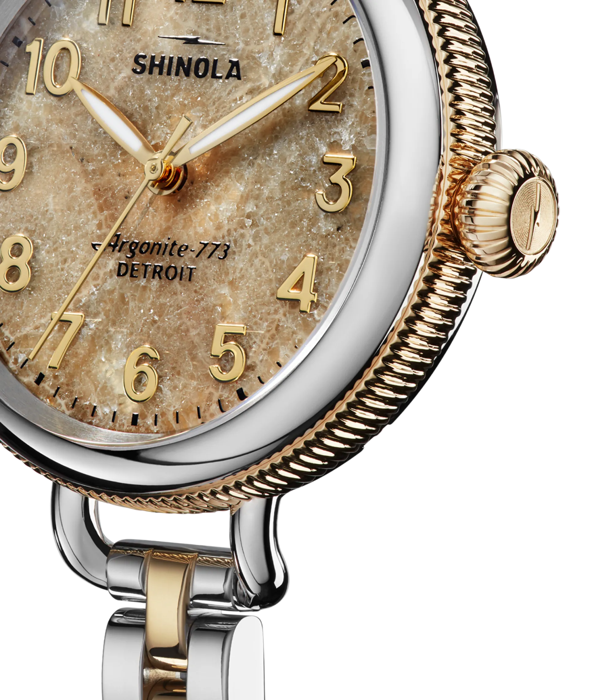 Shinola Gold Watches|Two-Tone Watches|Birdy Watch Petoskey