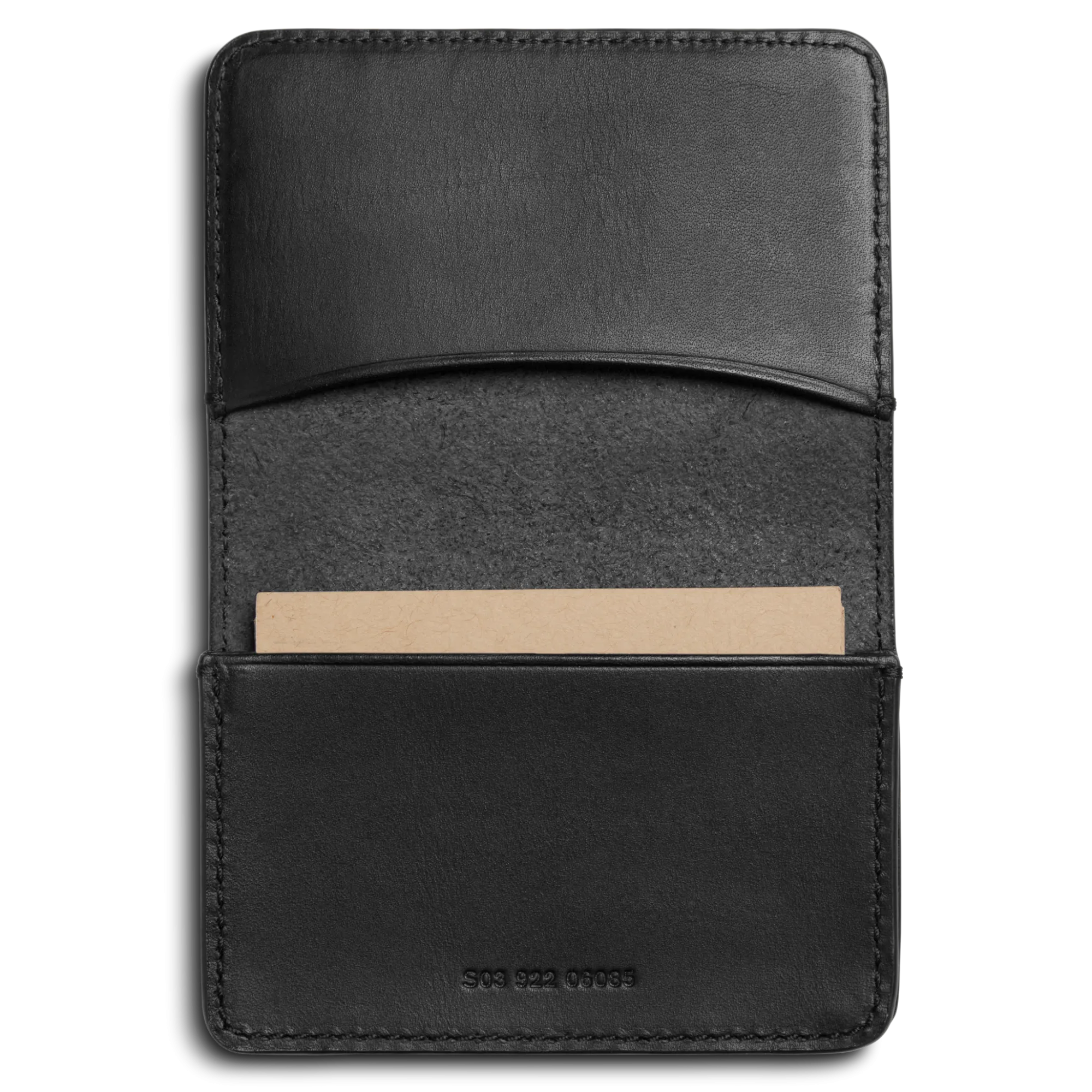 Shinola Monogrammable|Personalizable|Business Card Holder Black