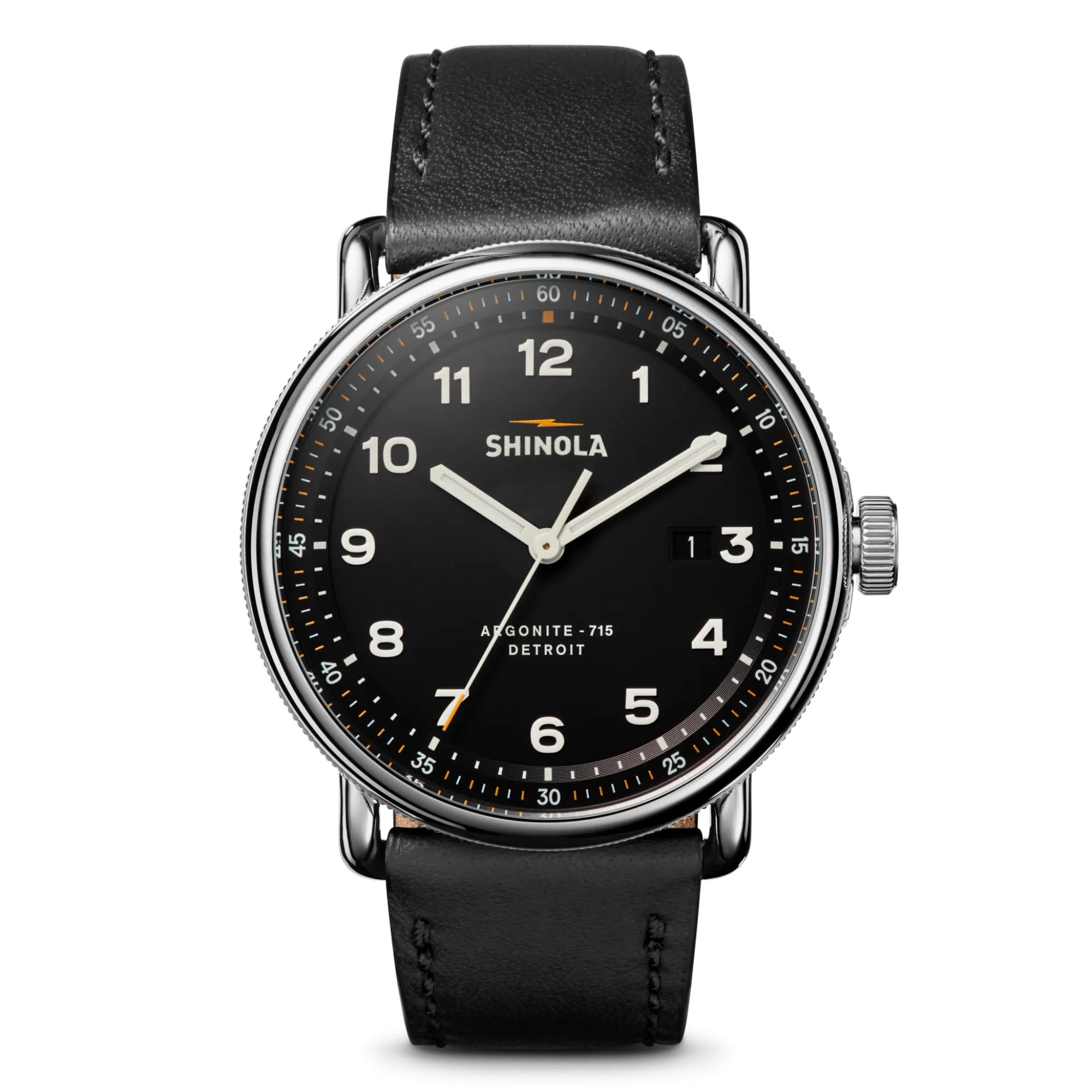 Shinola Canfield|Engravable|Canfield C56 Watch Black