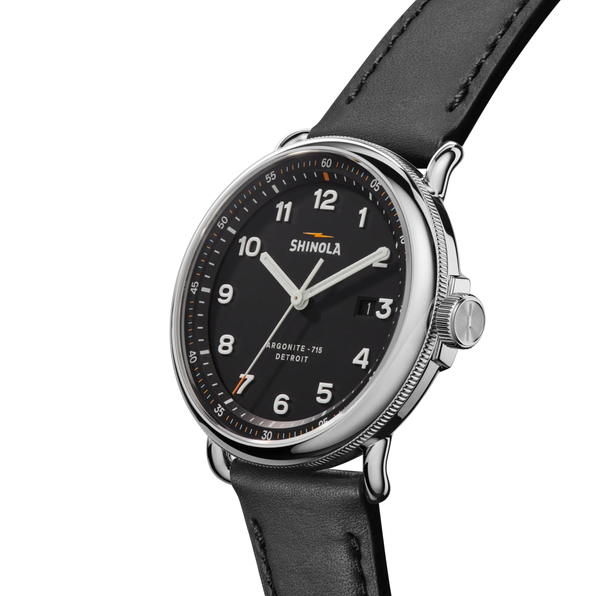 Shinola Canfield|Engravable|Canfield C56 Watch Black