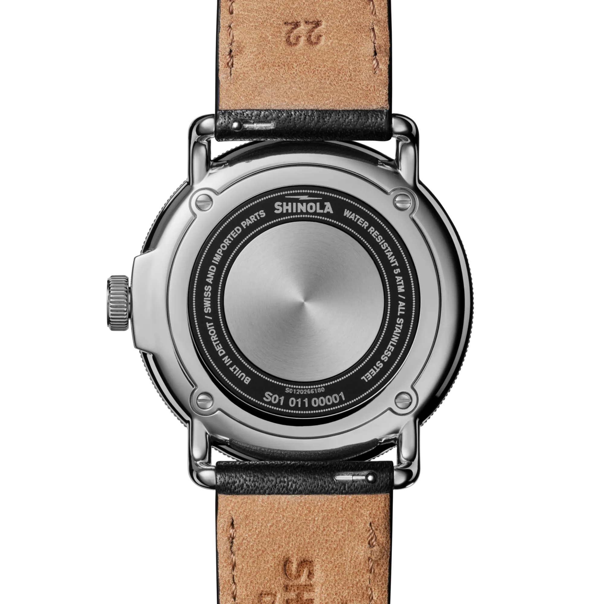 Shinola Canfield|Engravable|Canfield C56 Watch Black
