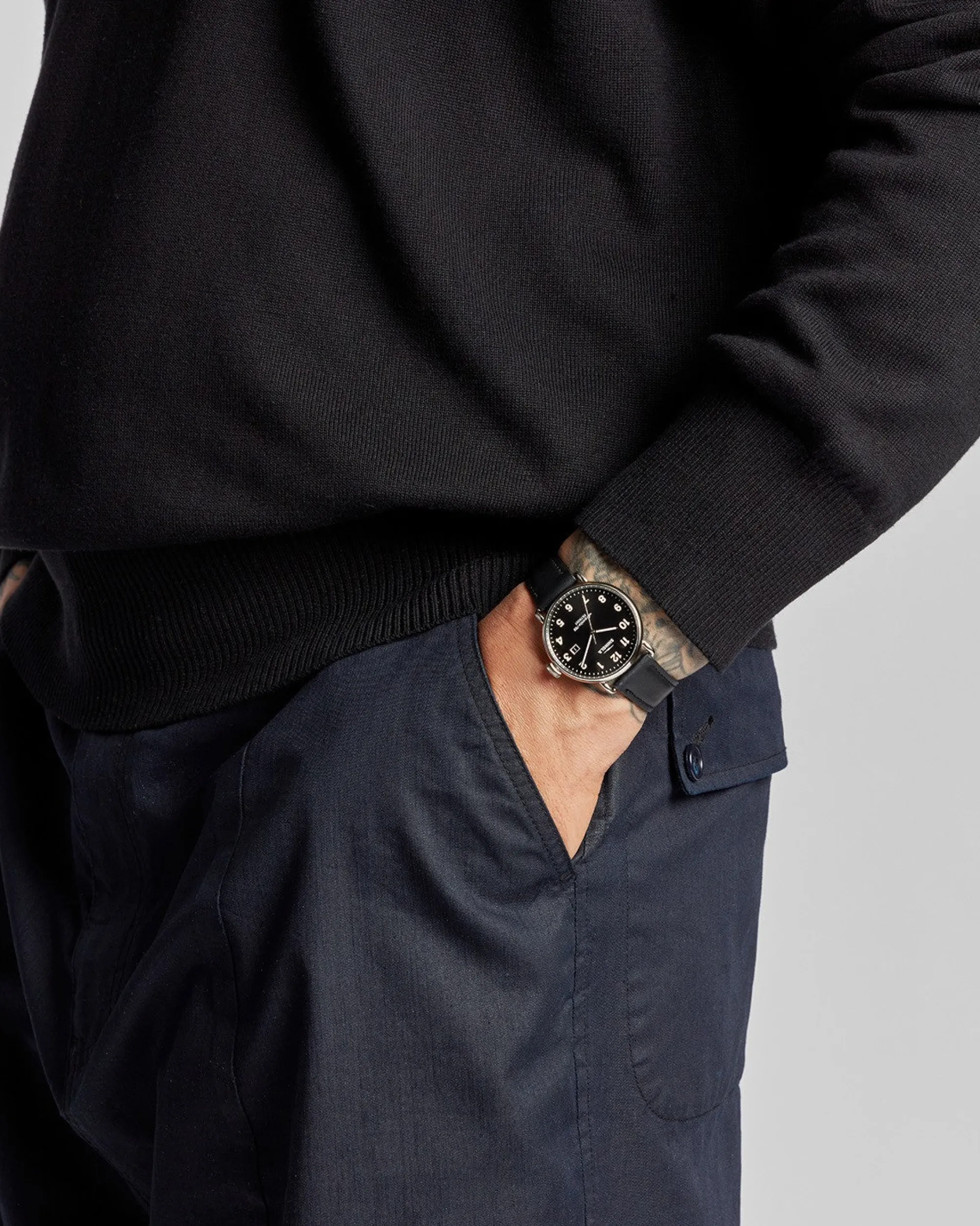 Shinola Canfield|Engravable|Canfield C56 Watch Black