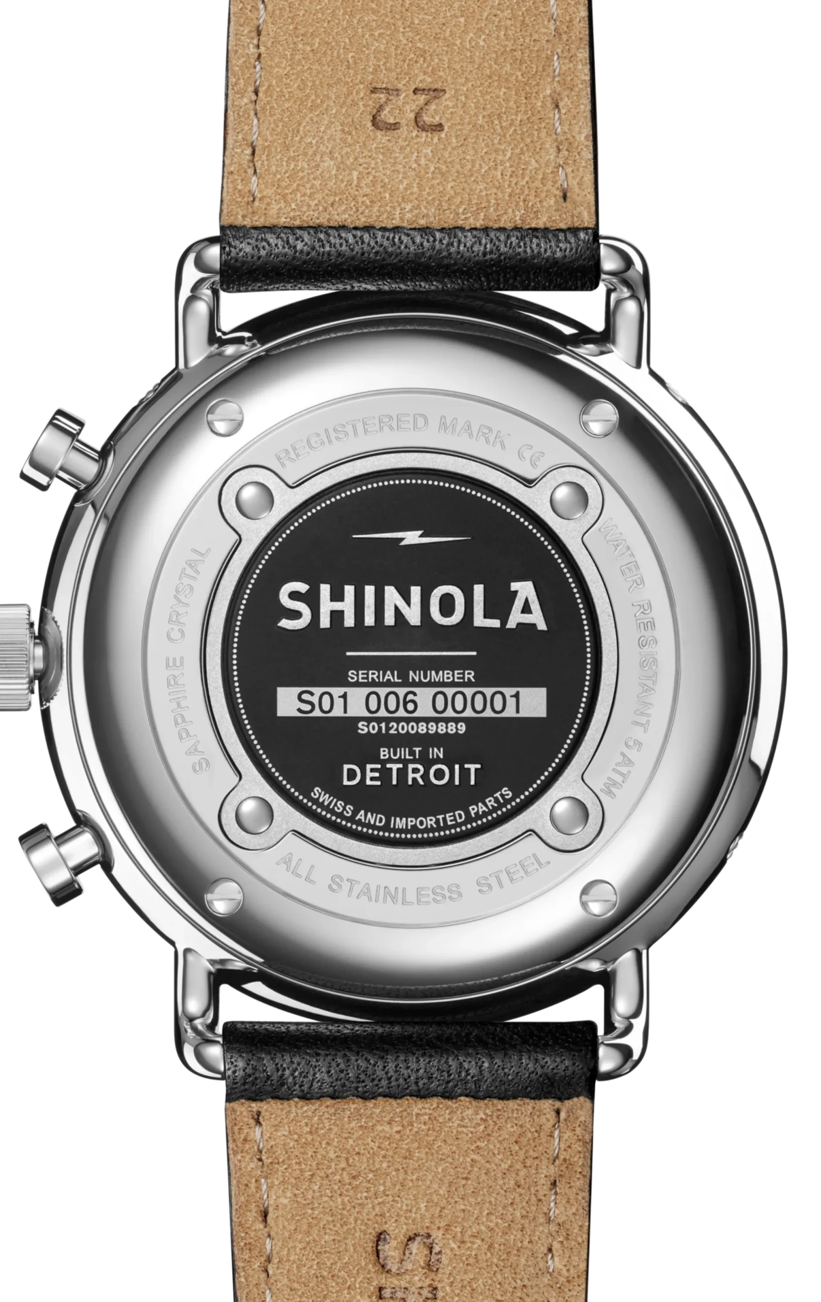 Shinola Canfield|Canfield|Canfield Sport Chronograph Watch Matte Black