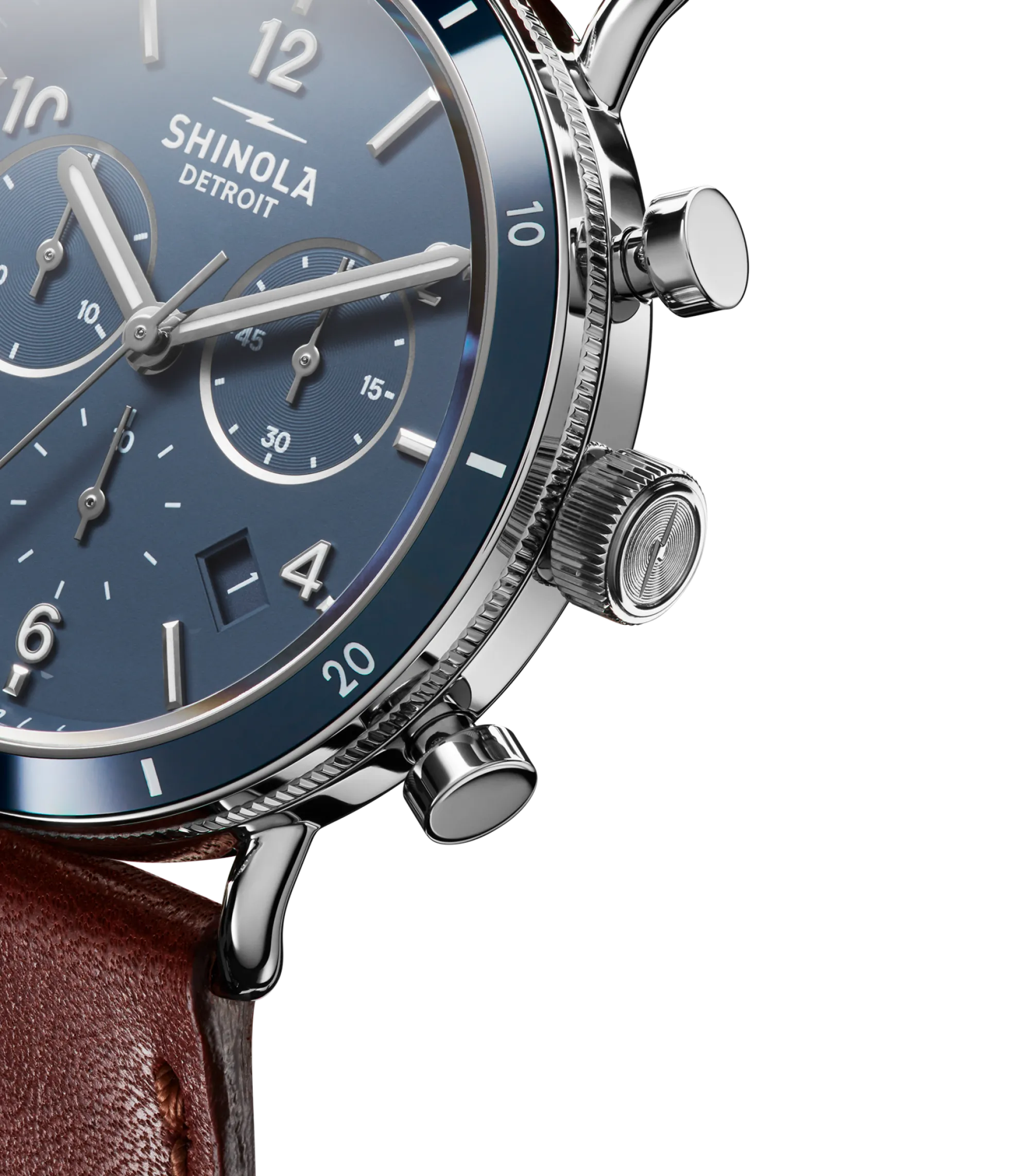 Shinola Canfield|Canfield|Canfield Sport Chronograph Watch Midnight Blue