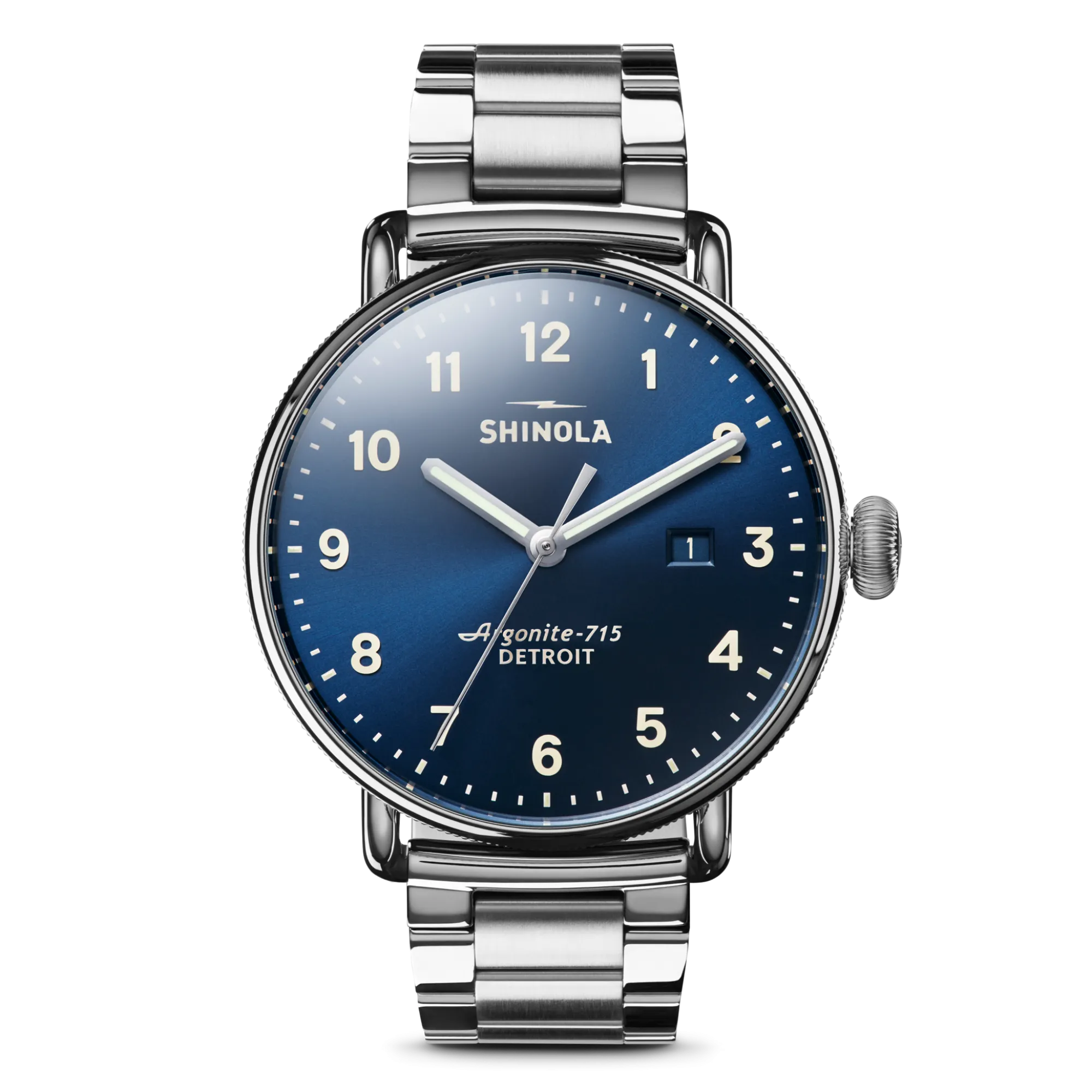 Shinola Canfield|Canfield|Canfield Watch Midnight Blue