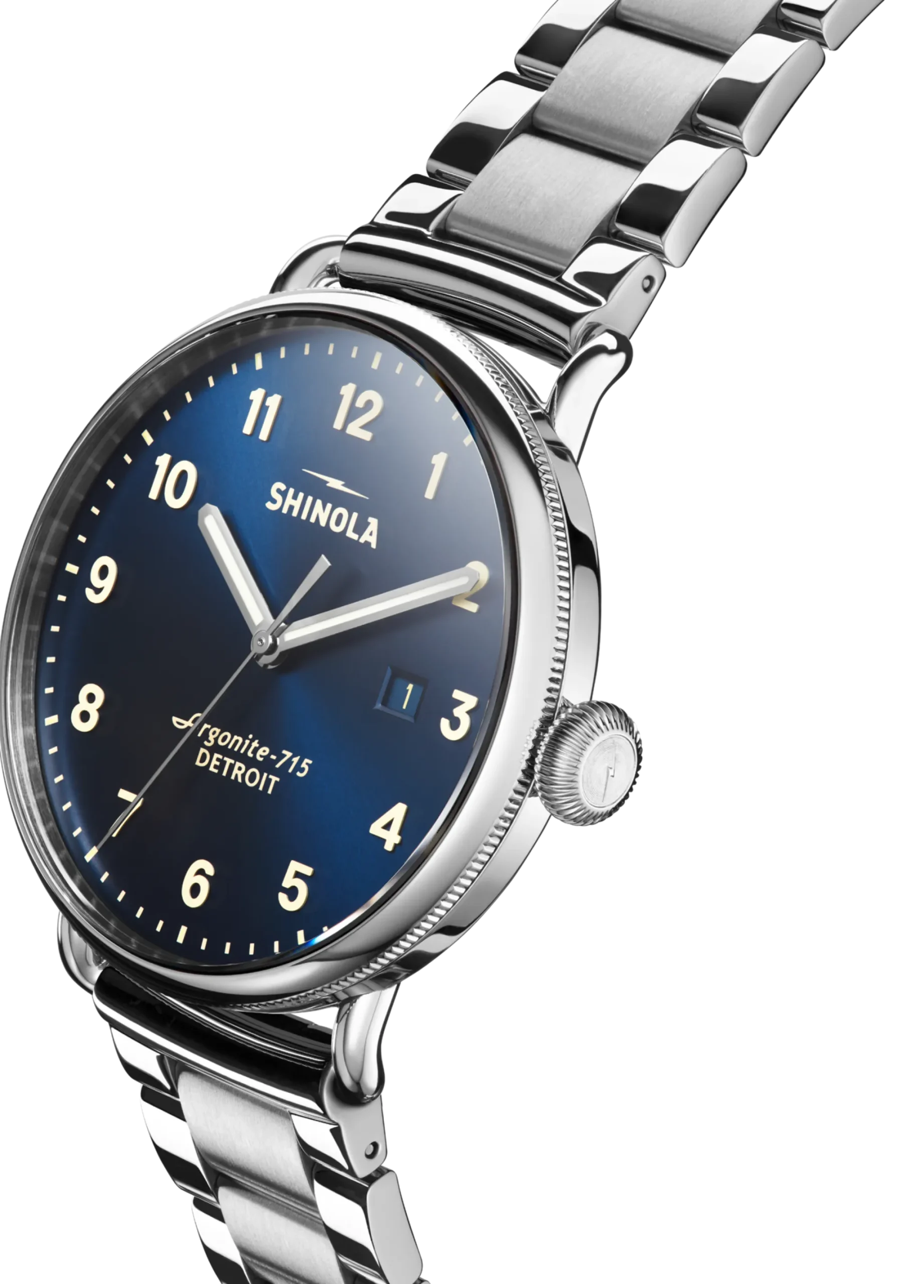 Shinola Canfield|Canfield|Canfield Watch Midnight Blue