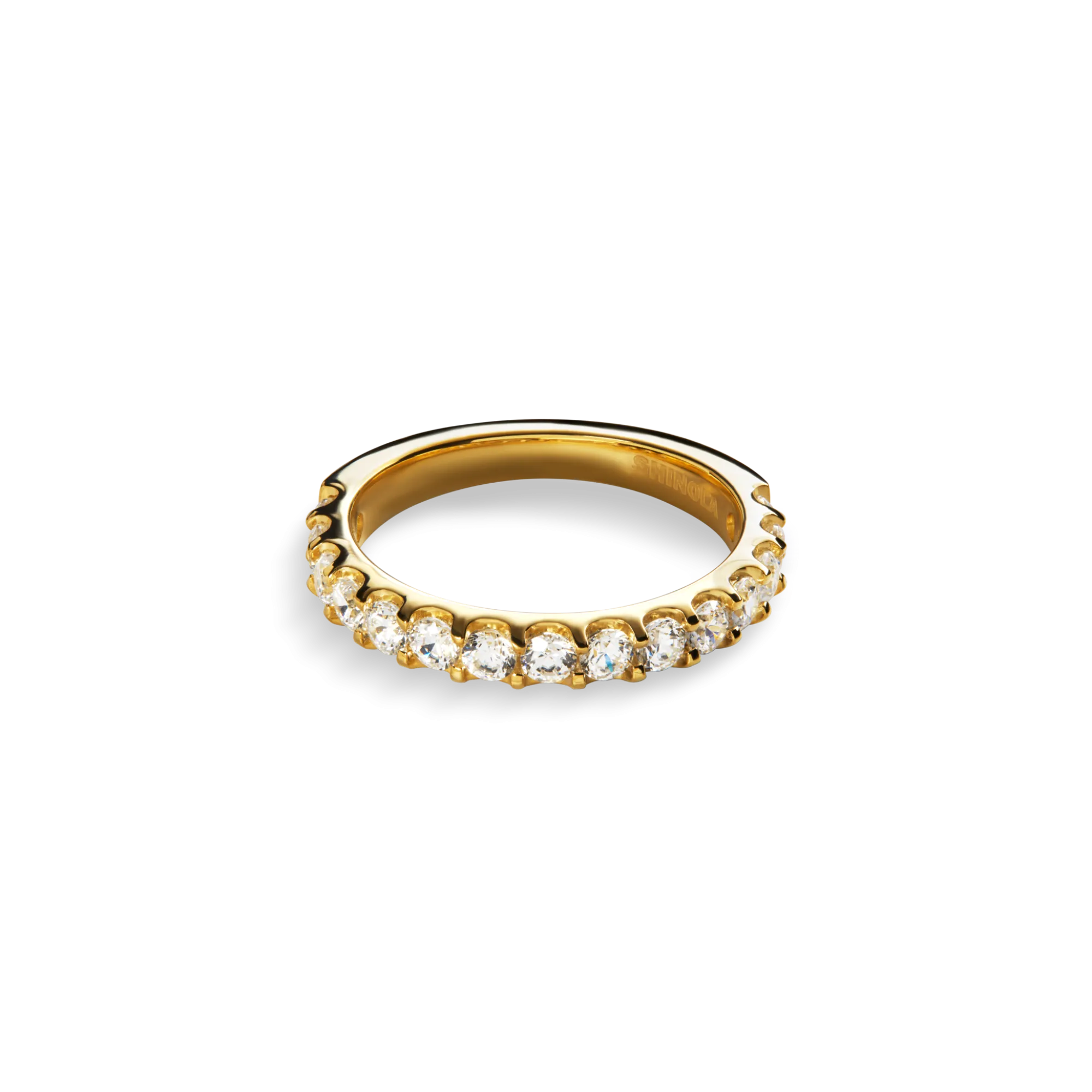 Shinola Rings|Shop All Women'S Jewelry|1 Carat Diamond Anniversary Band Yellow Gold