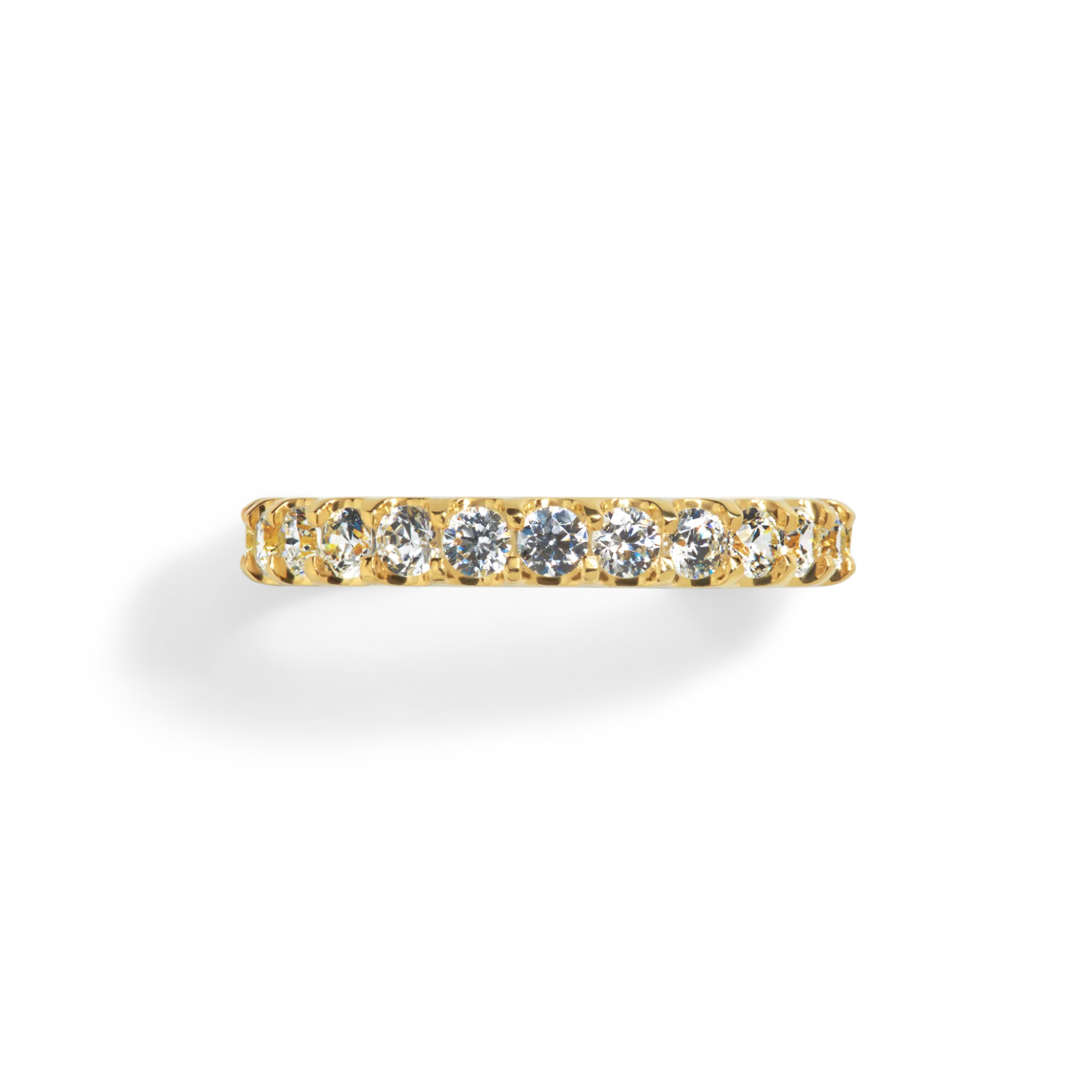 Shinola Rings|Shop All Women'S Jewelry|1 Carat Diamond Anniversary Band Yellow Gold