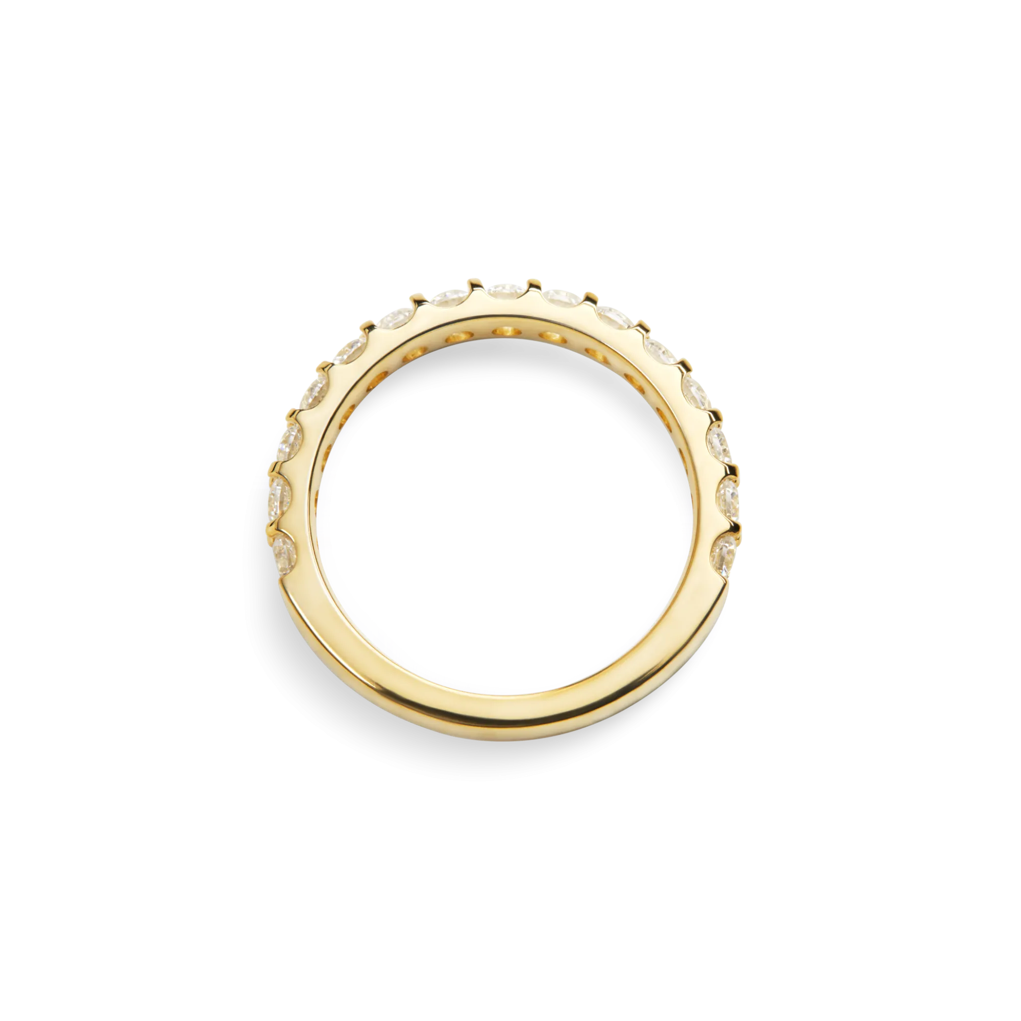 Shinola Rings|Shop All Women'S Jewelry|1 Carat Diamond Anniversary Band Yellow Gold