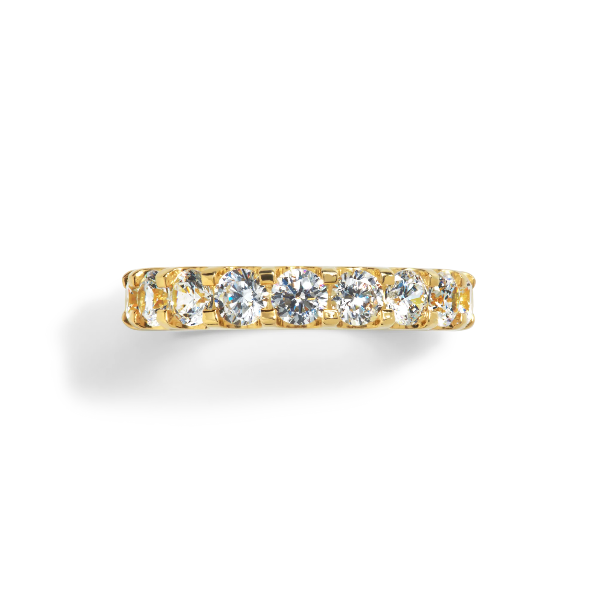 Shinola Rings|Shop All Women'S Jewelry|2 Carat Diamond Anniversary Band YG Yellow Gold