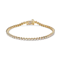Shinola Bracelets|Shop All Women'S Jewelry|1.84 Carat 6.5" Diamond Tennis Bracelet Yellow Gold