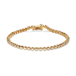 Shinola Bracelets|Shop All Women'S Jewelry|1.84 Carat 6.5" Diamond Tennis Bracelet Yellow Gold