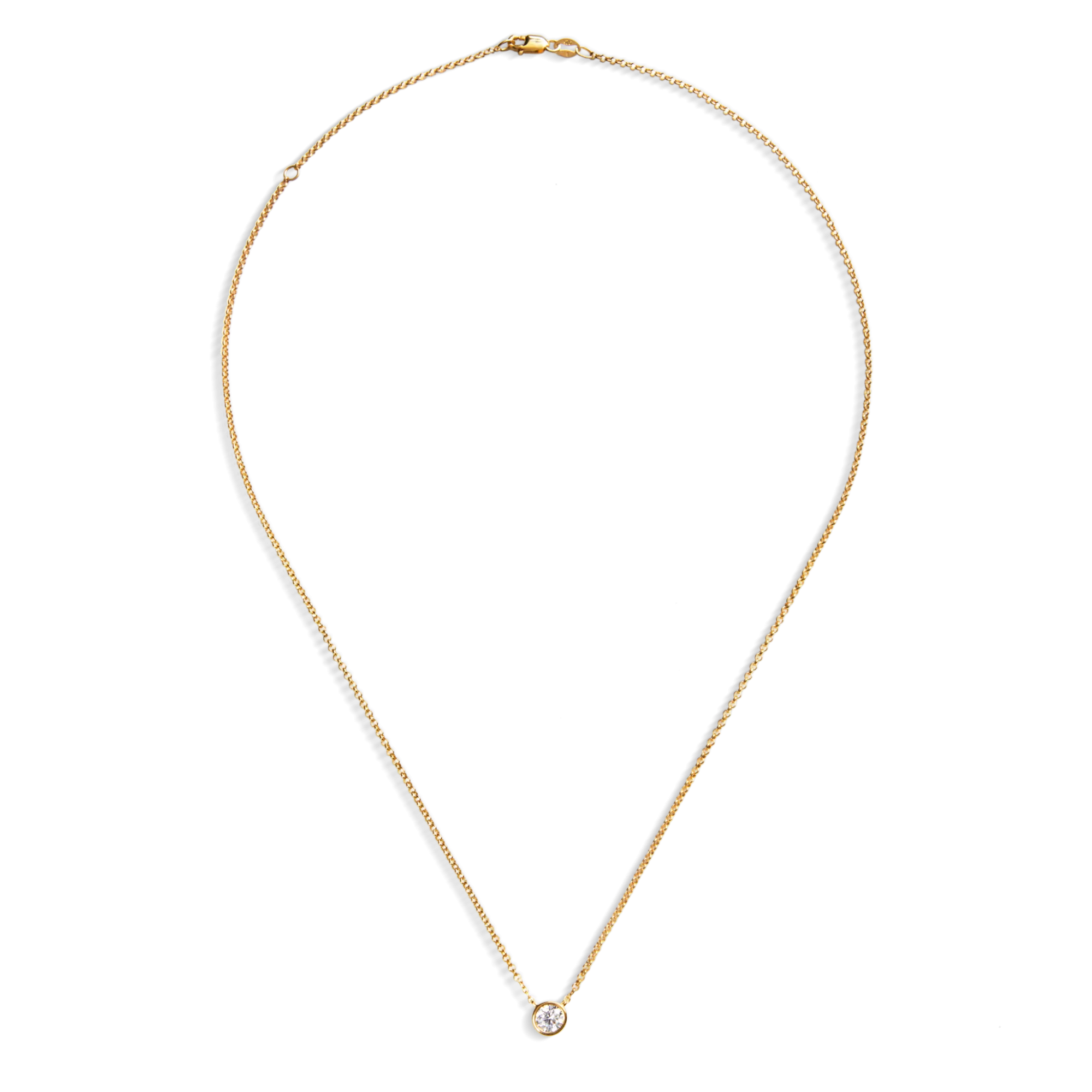 Shinola Shop All Women'S Jewelry|Necklaces|Round Diamond Necklace 1/2 Carat