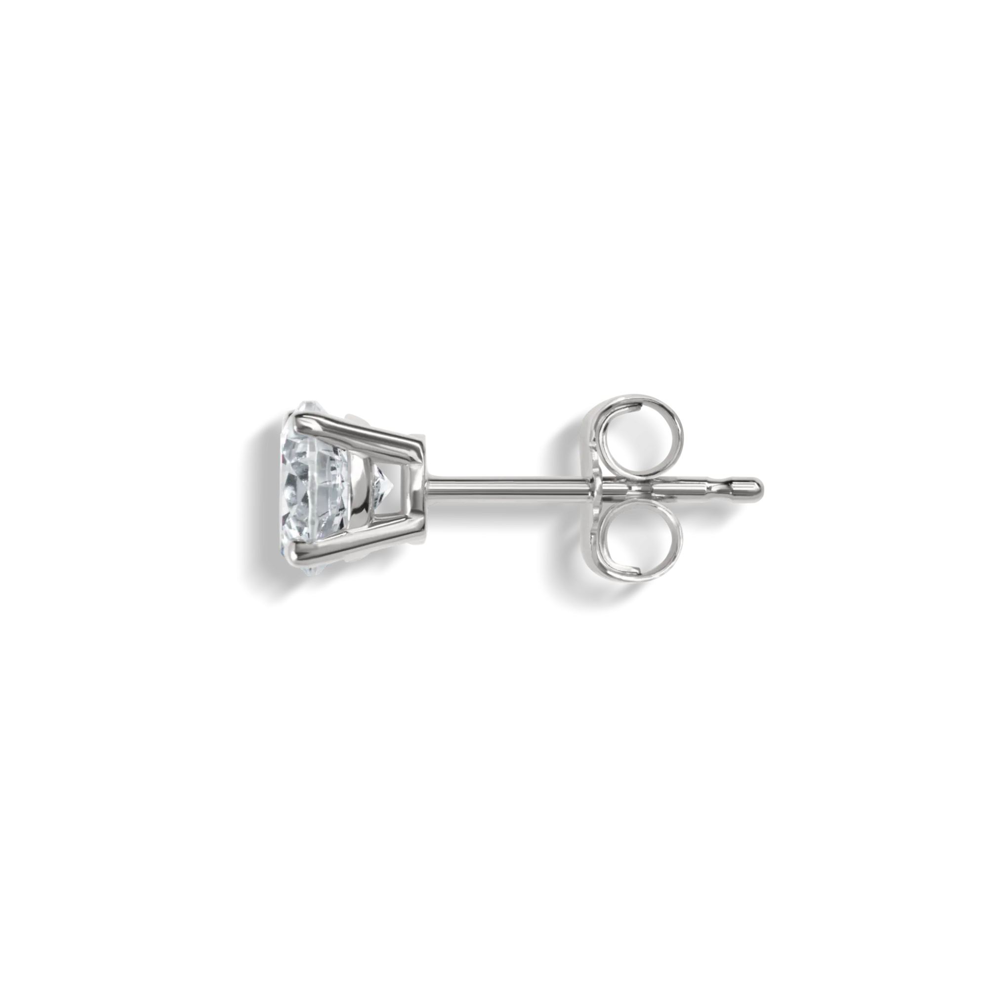 Shinola Shop All Women'S Jewelry|Fine Jewelry|1 Carat Round Diamond Studs White Gold