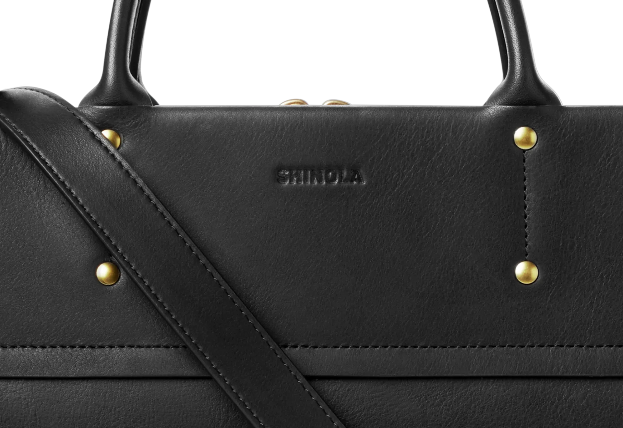 Shinola Briefcases|Tote Bags|Day Satchel Black