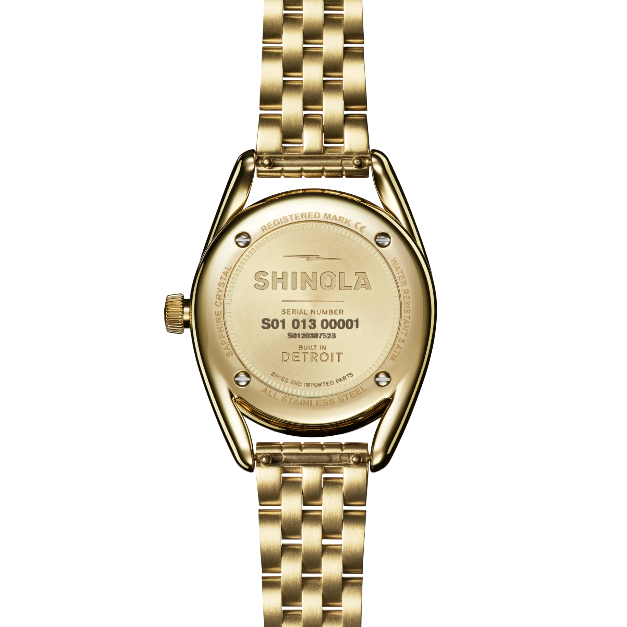 Shinola Derby|Gold Watches|Derby Watch Malachite