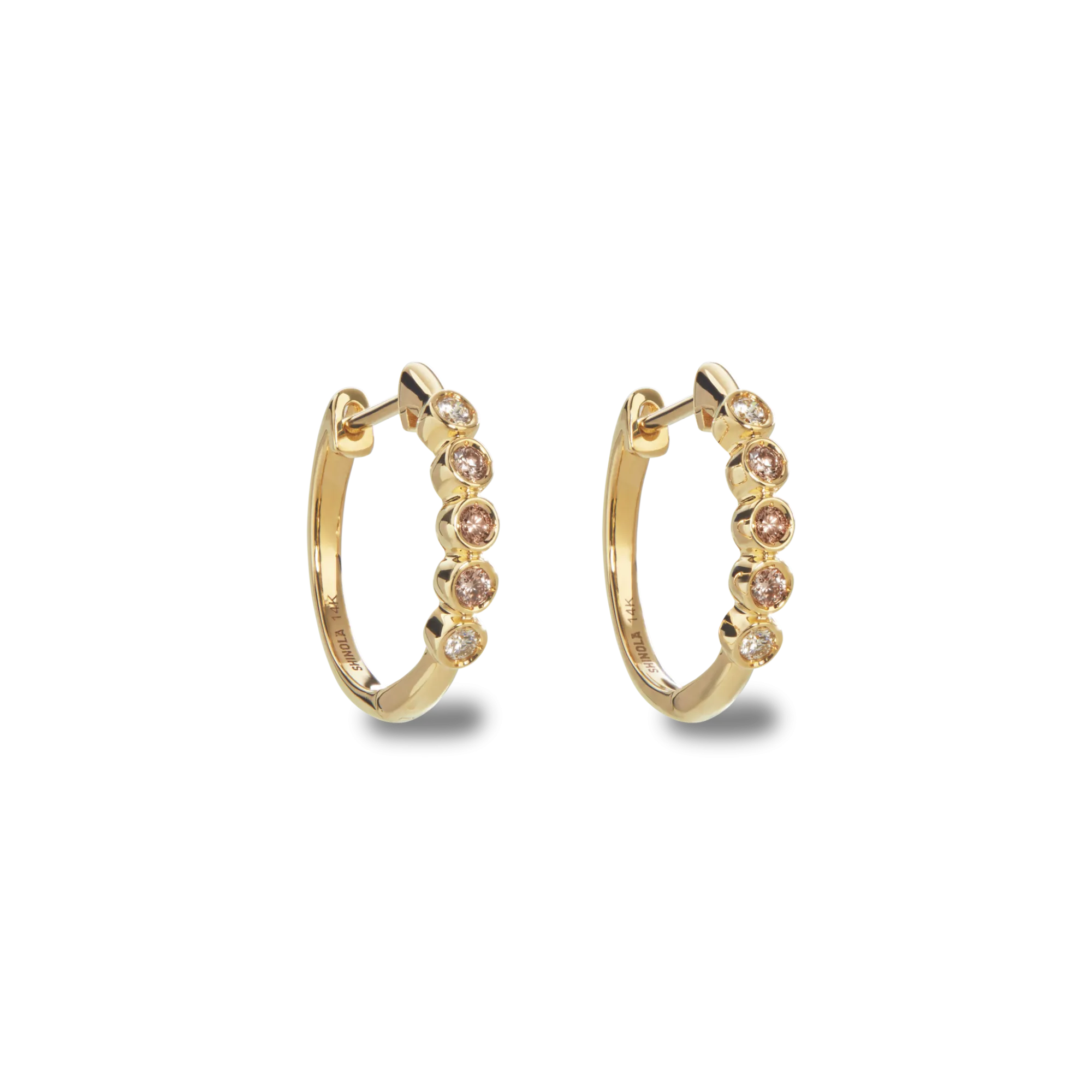 Shinola Shop All Women'S Jewelry|Desert Diamonds|Desert Diamond Huggie Earrings OS