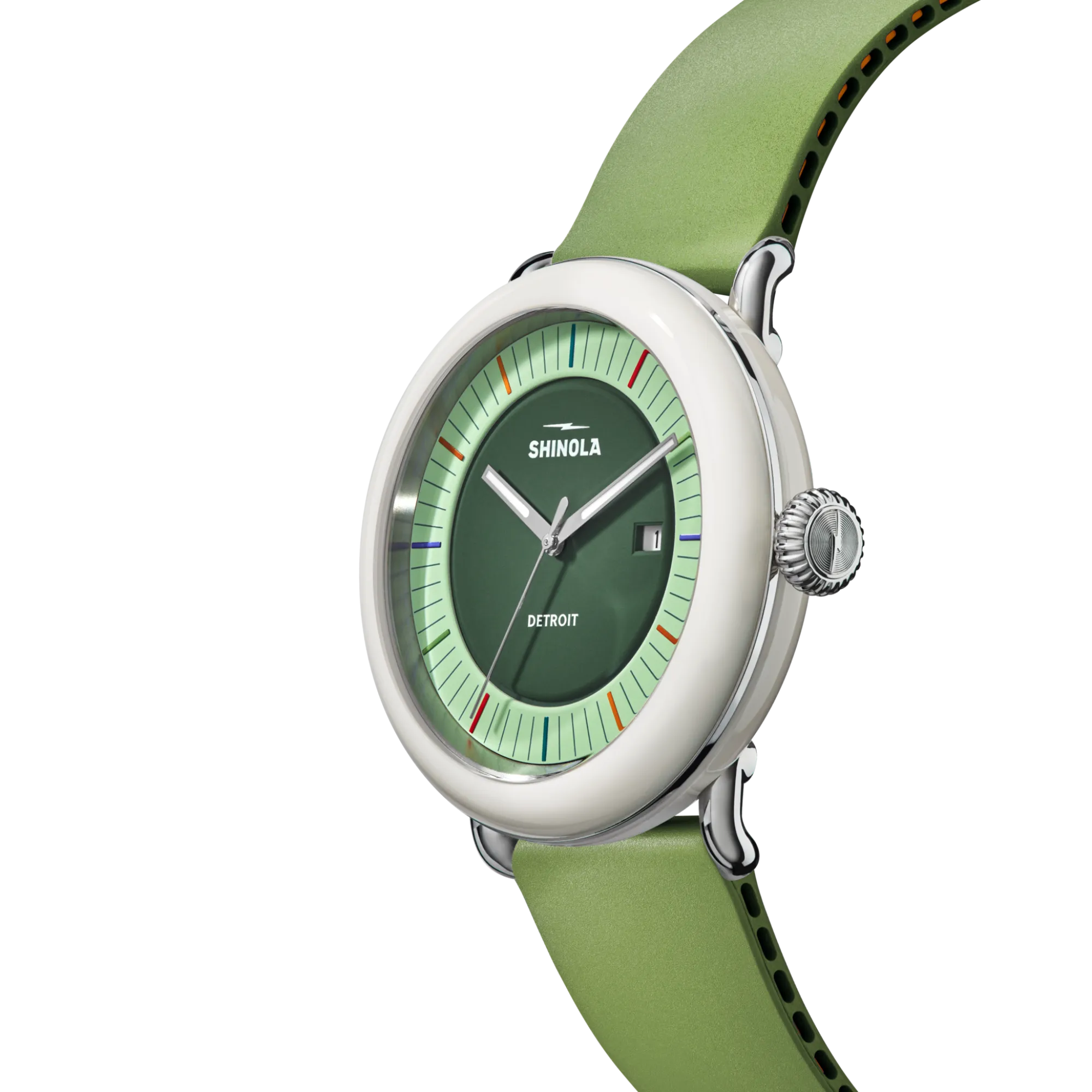 Shinola Women'S Watches|Detrola|Detrola Watch Deep Olive