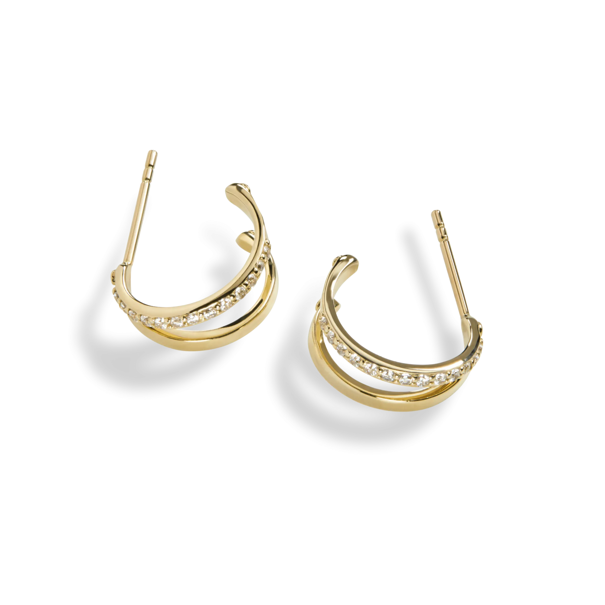 Shinola Shop All Women'S Jewelry|New Arrivals|Diamond Rivet Huggies