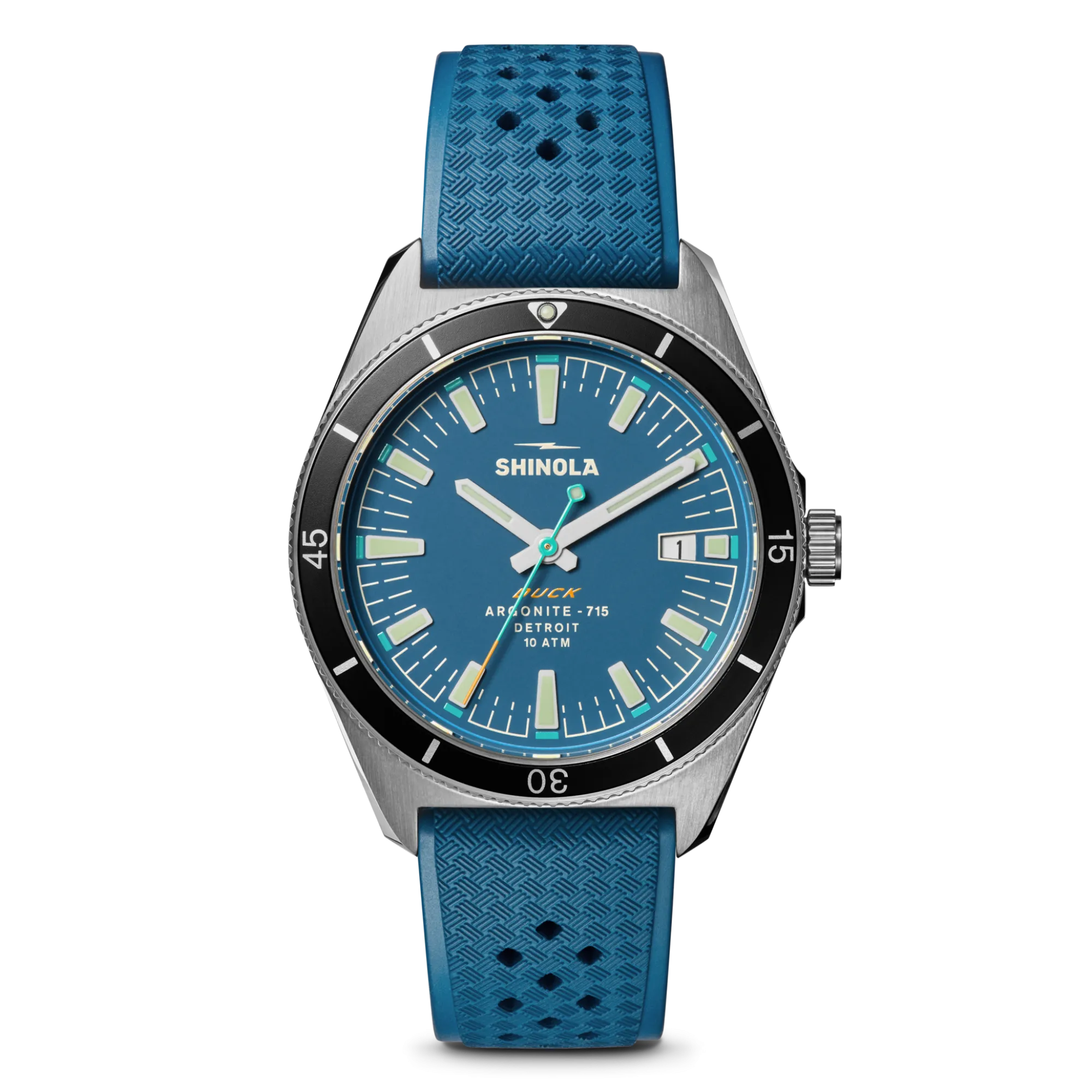 Shinola Duck|Shop All|Duck Watch Blue