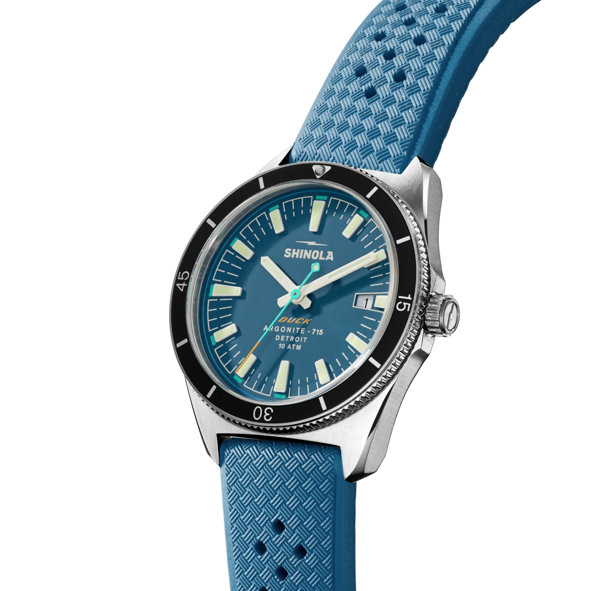 Shinola Duck|Shop All|Duck Watch Blue