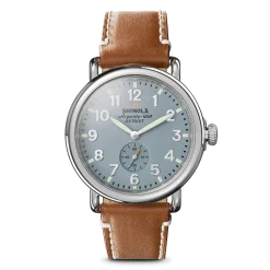 Shinola Personalizable|Engravable|Engravable Runwell Watch Slate Blue