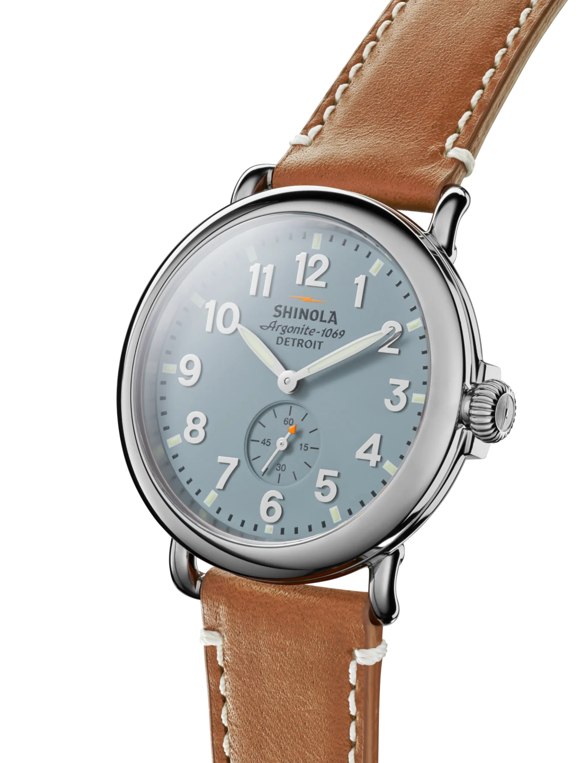 Shinola Personalizable|Engravable|Engravable Runwell Watch Slate Blue