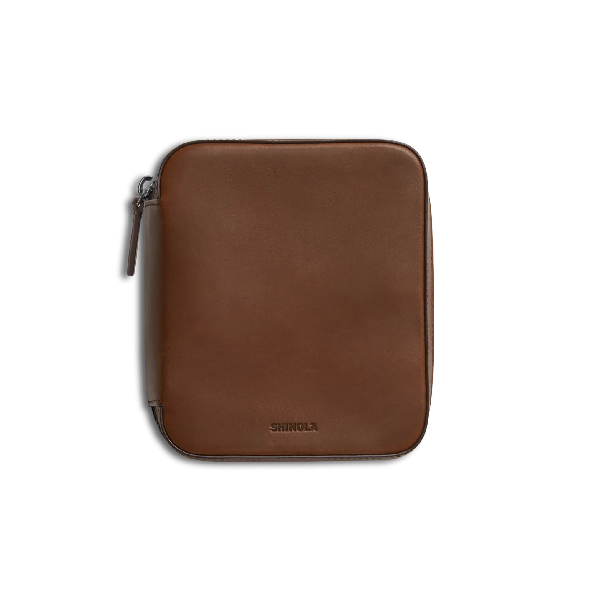 Shinola New Arrivals|Shop All Men'S Leather & Bags|Four Watch Travel Case Medium Brown