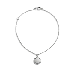 Shinola Engravable|Bracelets|Heirloom Charm Bracelet Mother of Pearl