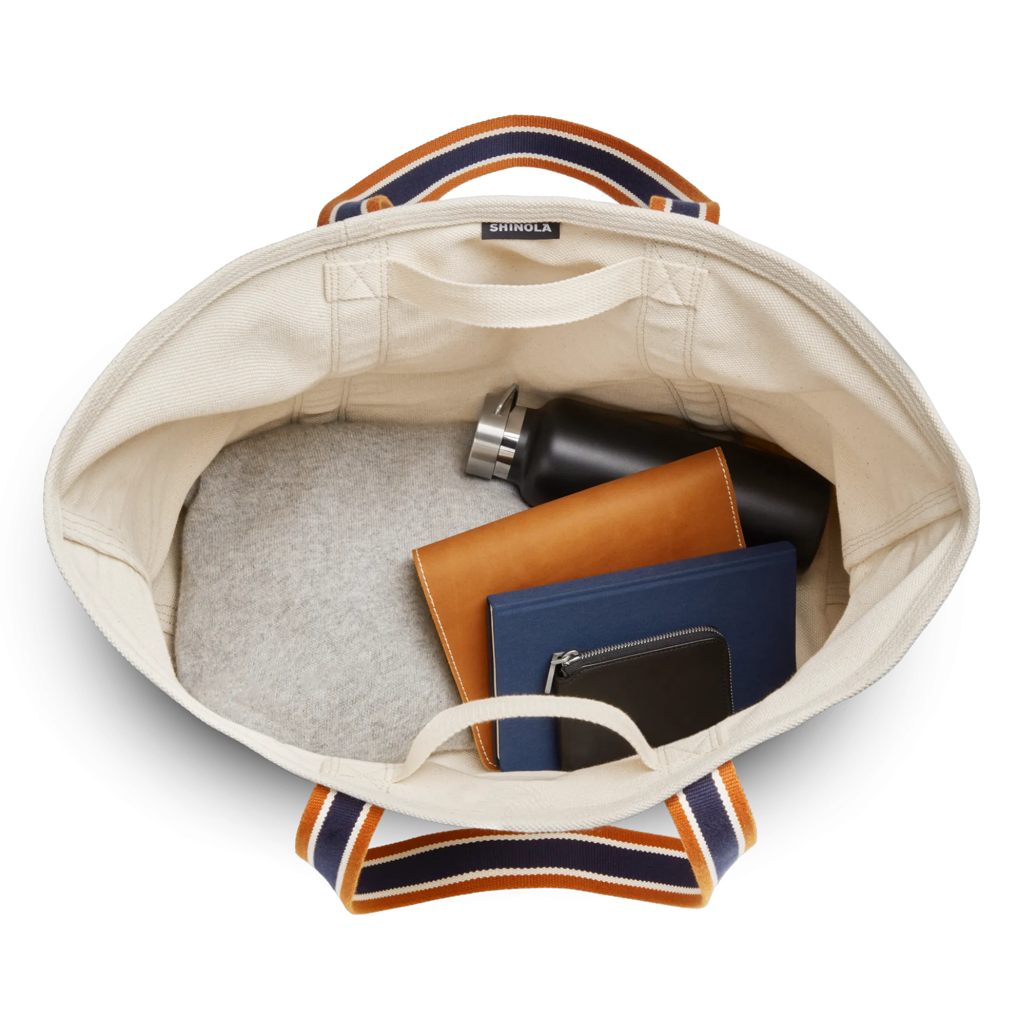 Shinola Tote Bags|Shop All Men'S Leather & Bags|Large Easy Canvas Tote Natural