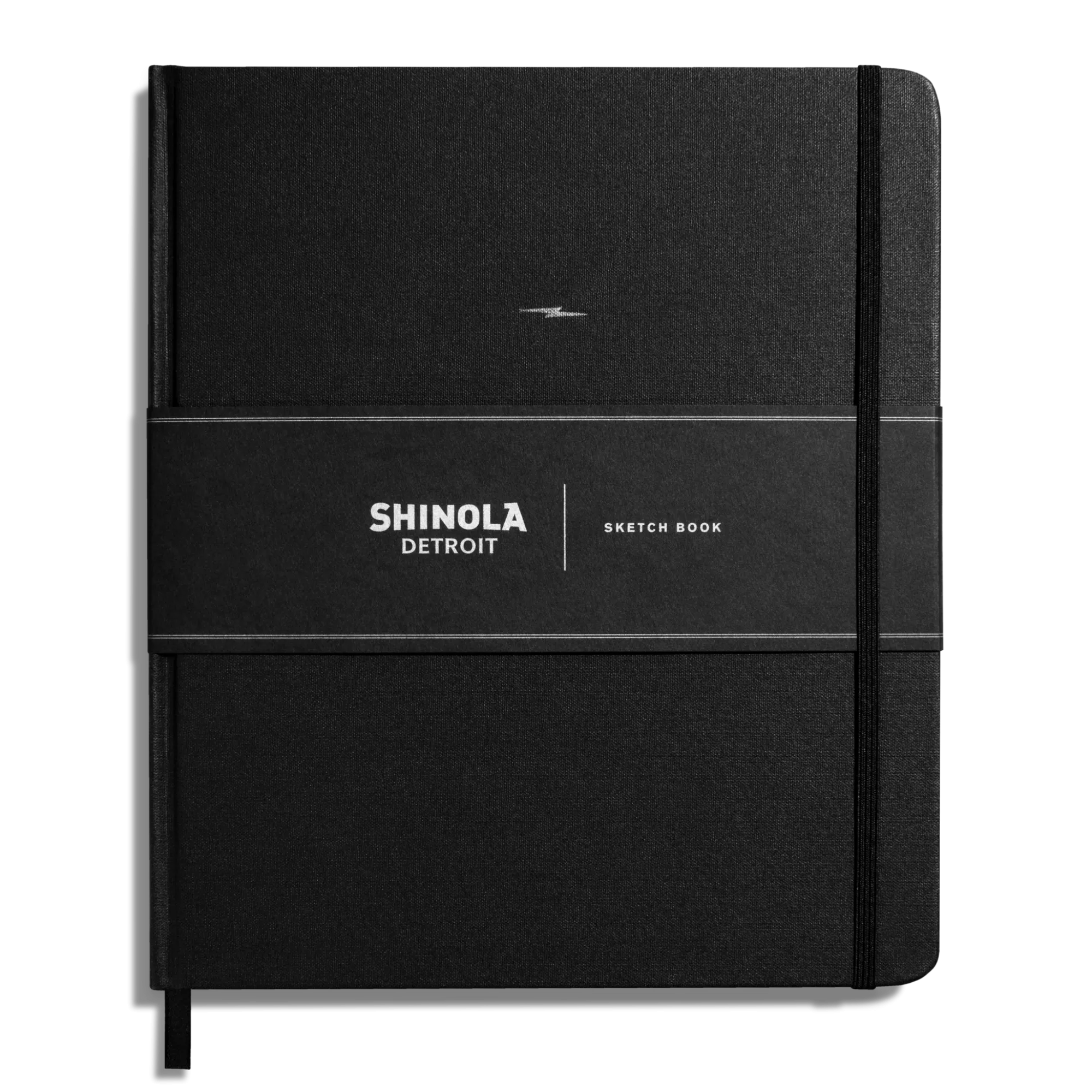 Shinola Shop All|Journals|Large Hard Plain Sketchbook Black