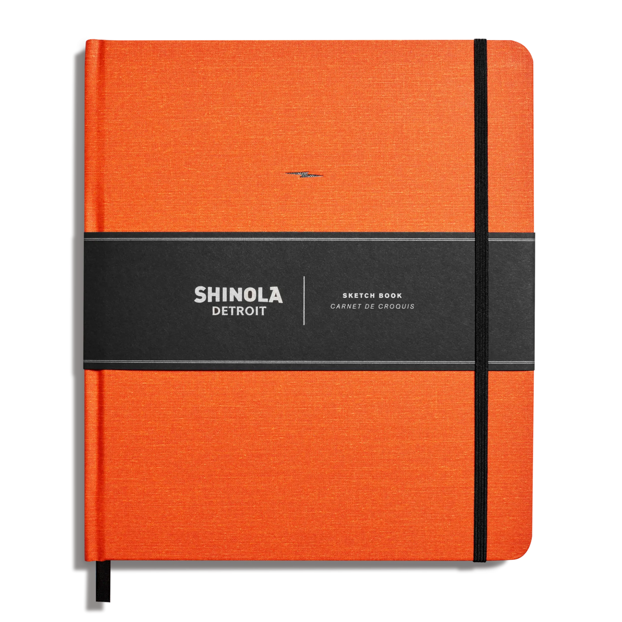 Shinola Shop All|Journals|Large Hard Plain Sketchbook Bold Orange