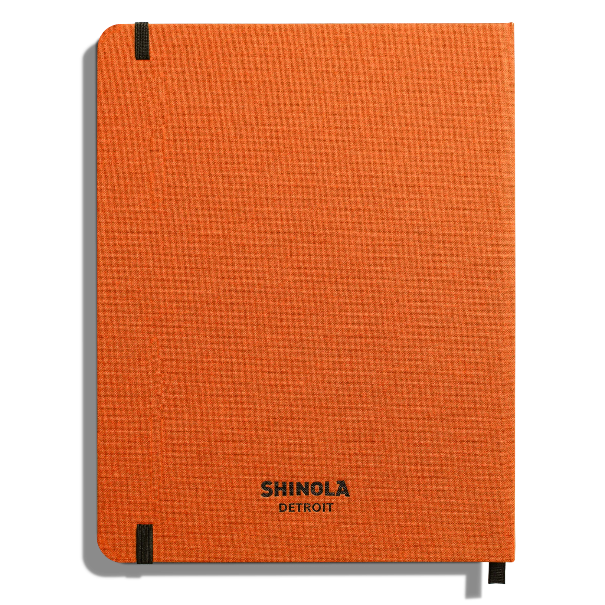 Shinola Personalizable|Journals|Large Hard Ruled Journal Bold Orange
