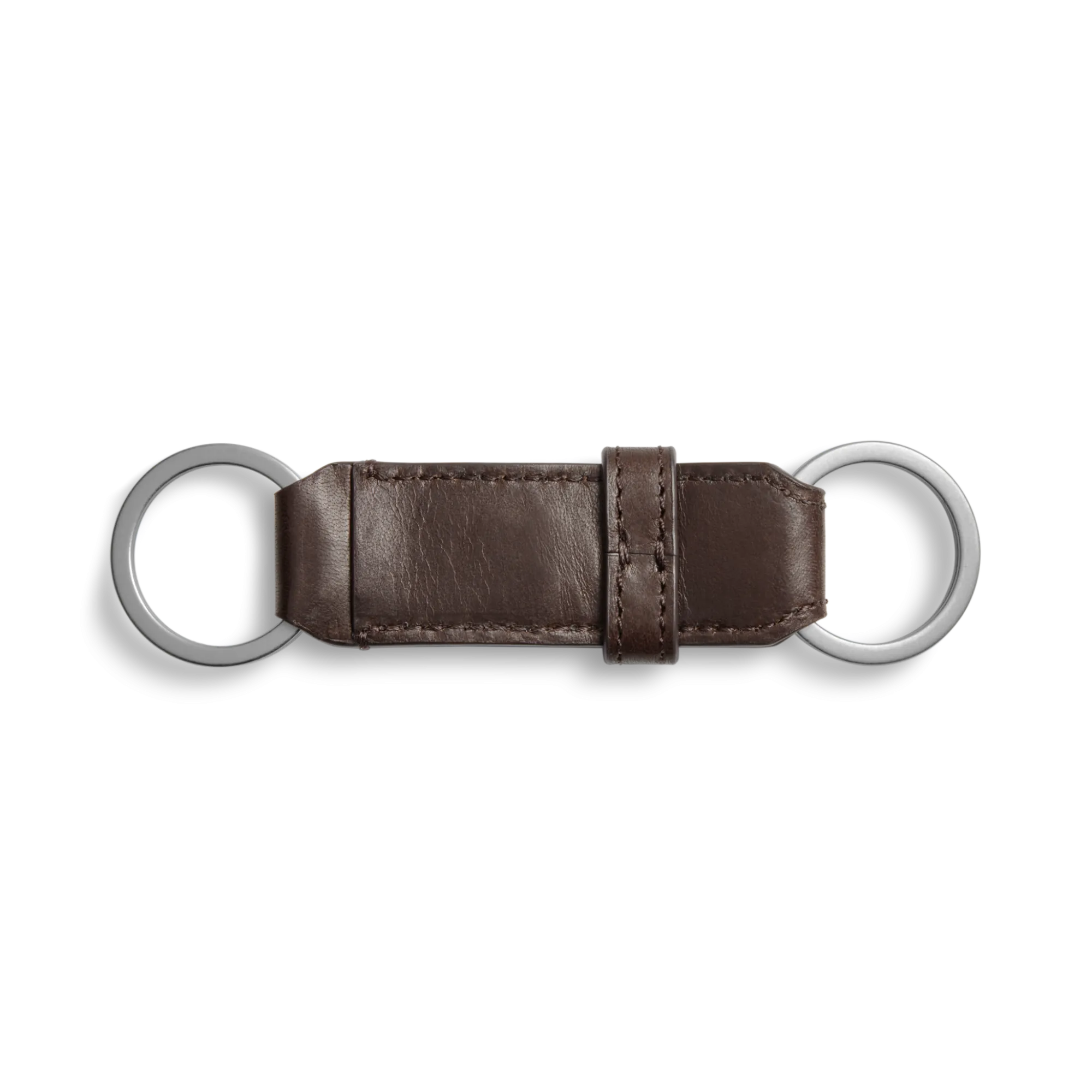 Shinola Shop All Men'S Leather & Bags|Shop All|Leather Valet Key Fob Dark Brown
