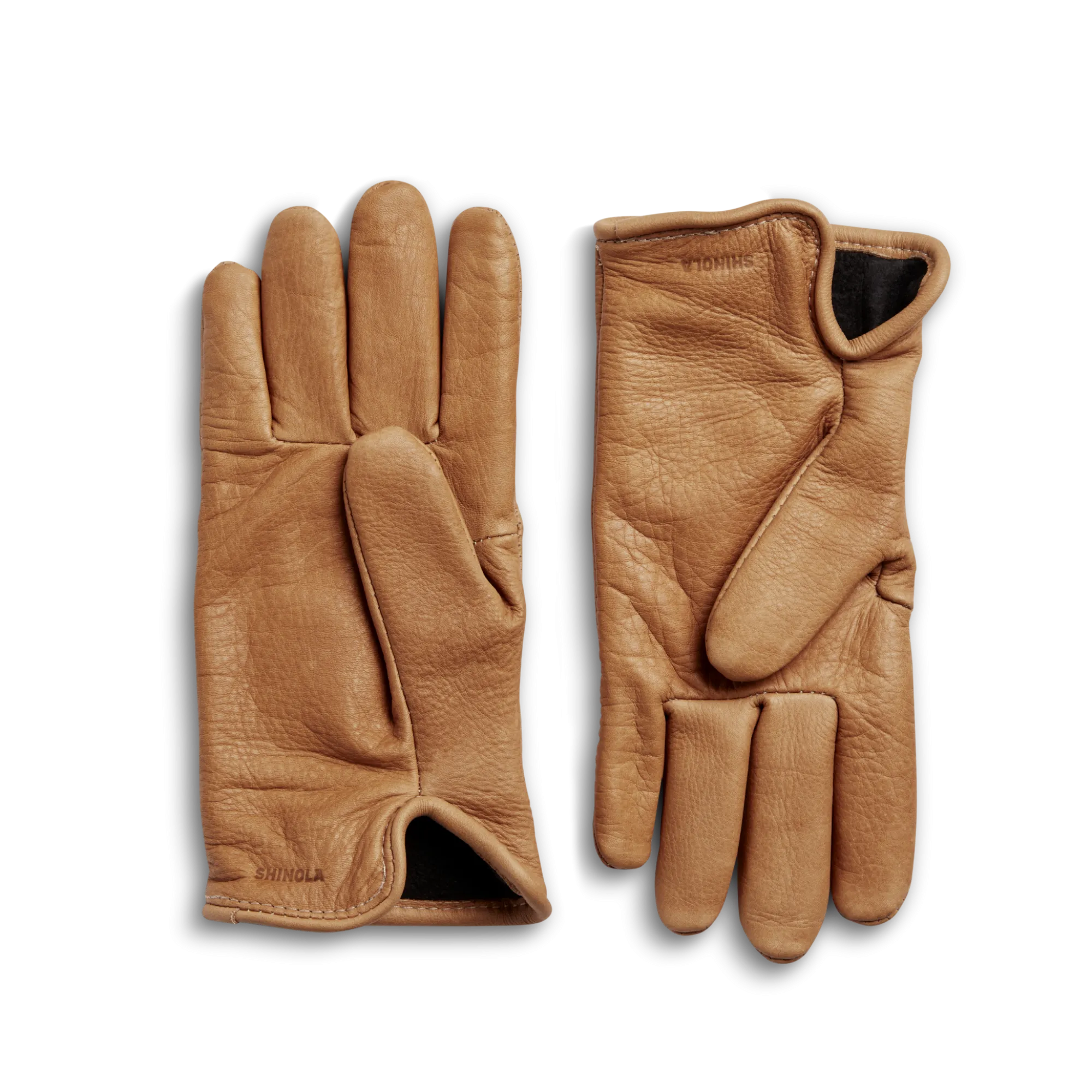 Shinola Shop All|Shop All Home|Lined Leather Gloves Black