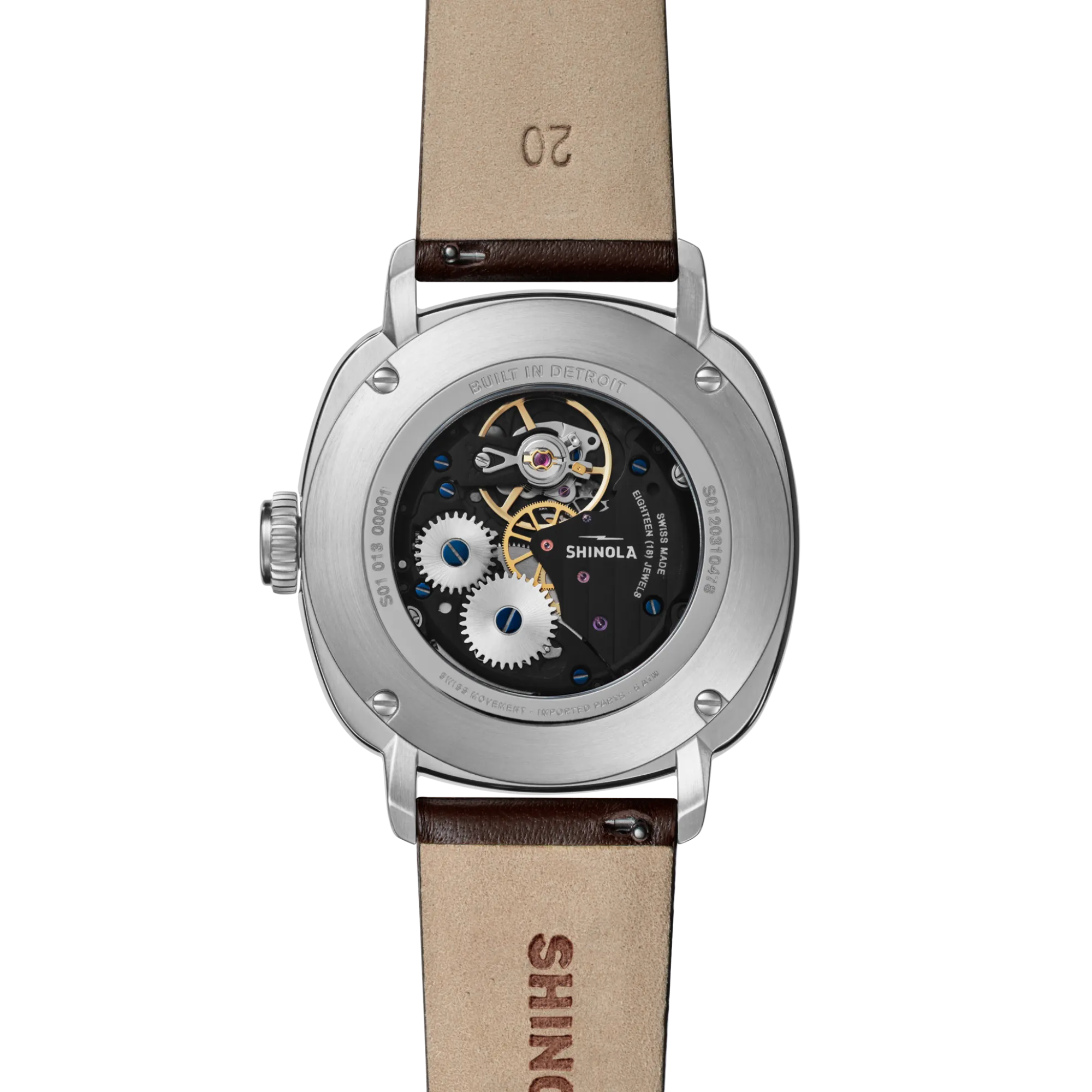 Shinola Classic Watches|Classic Watches|Mechanic Watch Alabaster