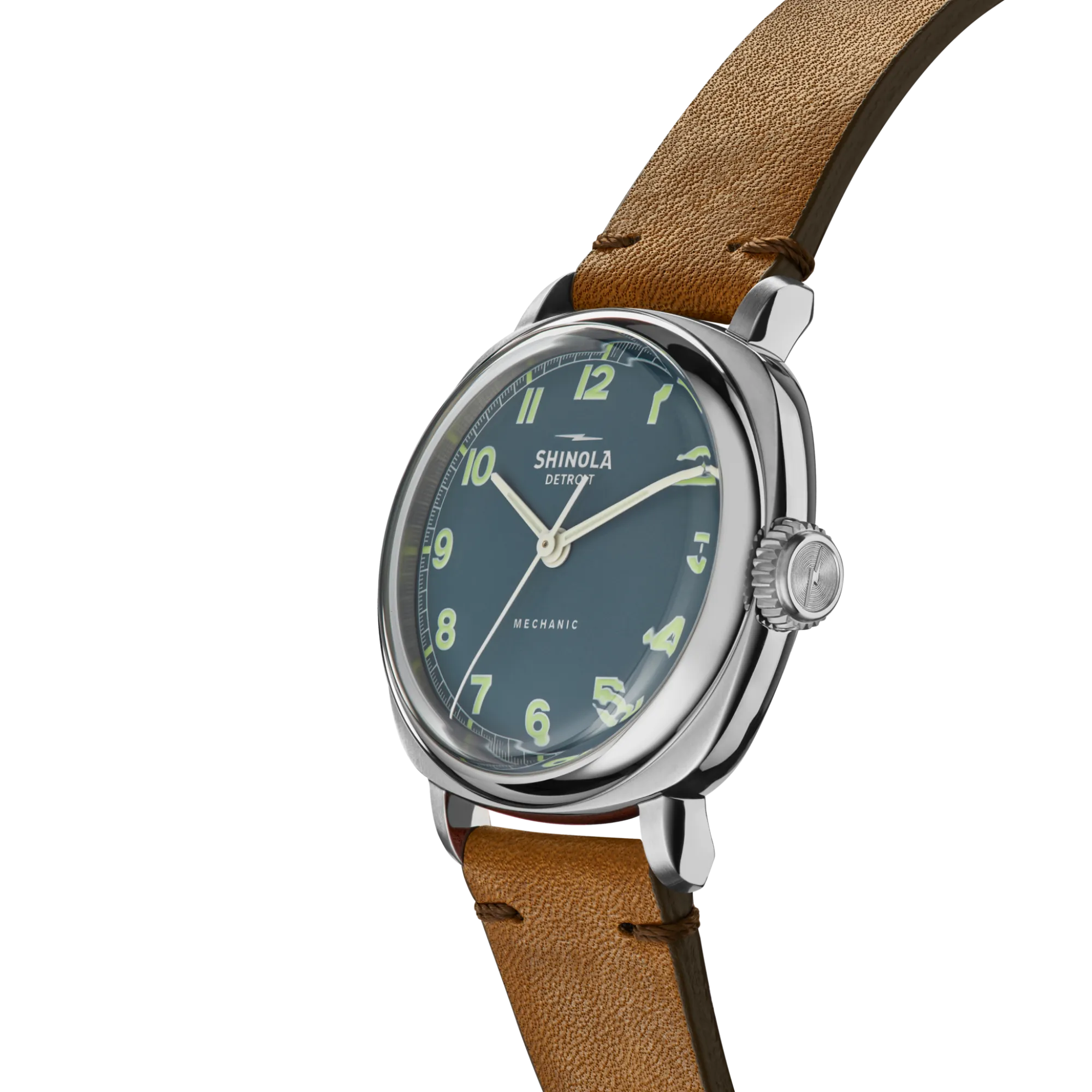 Shinola Classic Watches|Classic Watches|Mechanic Watch Steel Blue