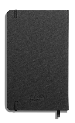 Shinola Personalizable|Journals|Medium Hard Ruled Journal Black