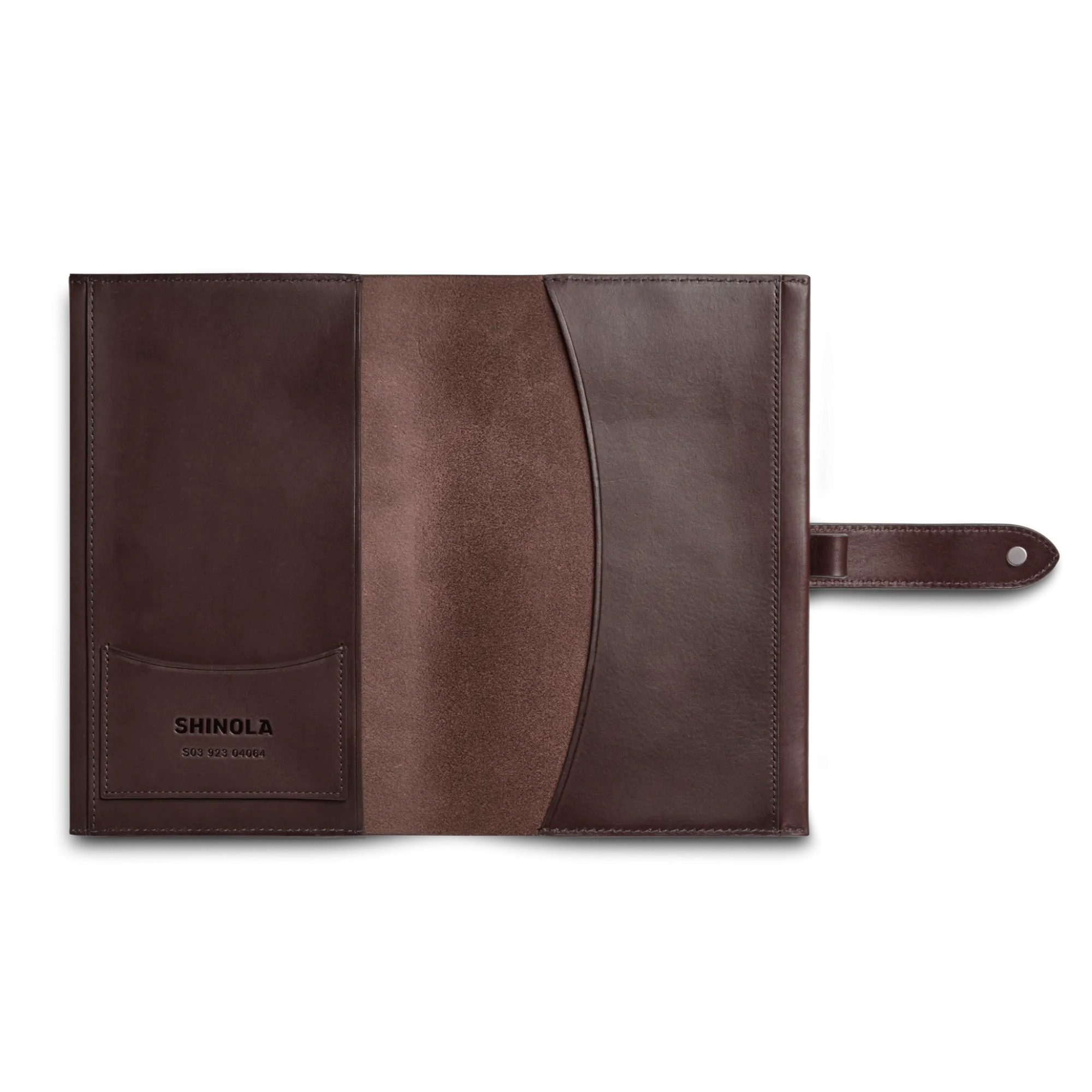 Shinola Monogrammable|New Arrivals|Medium Snap Journal Cover