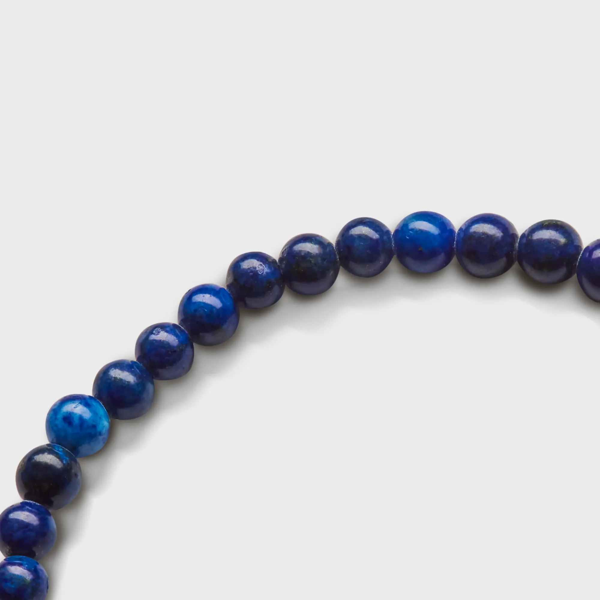Shinola Bracelets|Bracelets|4mm Beaded Lapis Bracelet