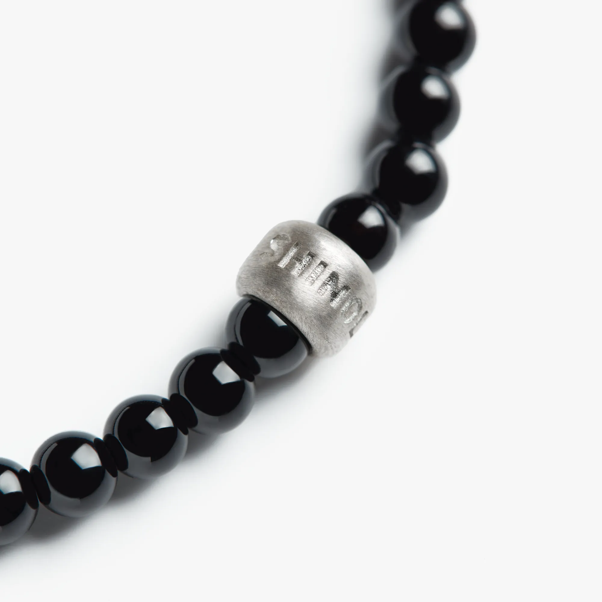 Shinola Bracelets|Bracelets|4mm Beaded Bracelet Onyx