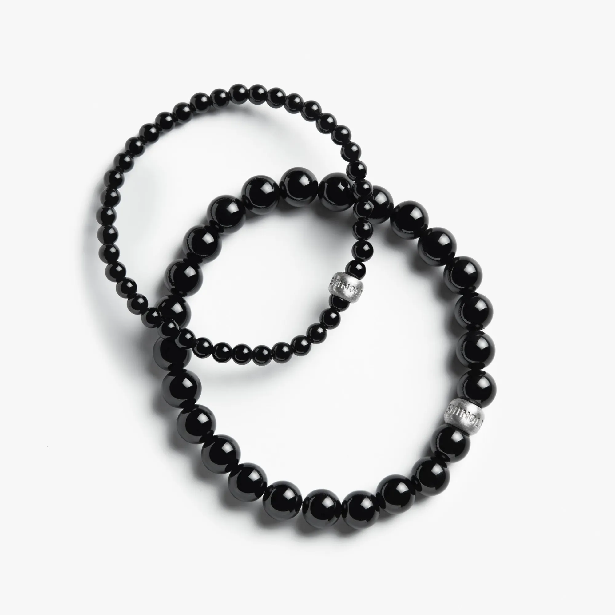 Shinola Bracelets|Bracelets|4mm Beaded Bracelet Onyx