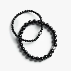 Shinola Bracelets|Bracelets|8mm Beaded Onyx Bracelet