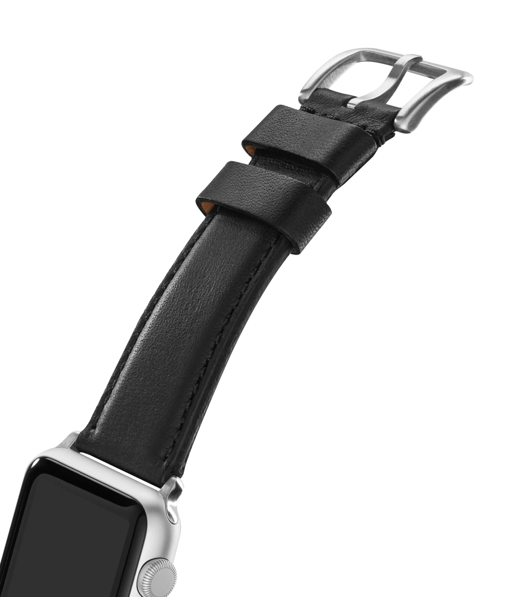 Shinola Shop All Straps|Apple Watch® Compatible|20mm Black Leather Apple Watch Strap