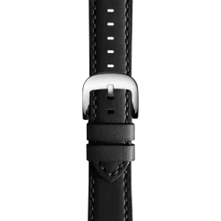 Shinola Shop All Straps|Leather|20mm Leather Watch Strap Black