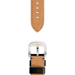 Shinola Shop All Straps|Leather|20mm Leather Watch Strap Black