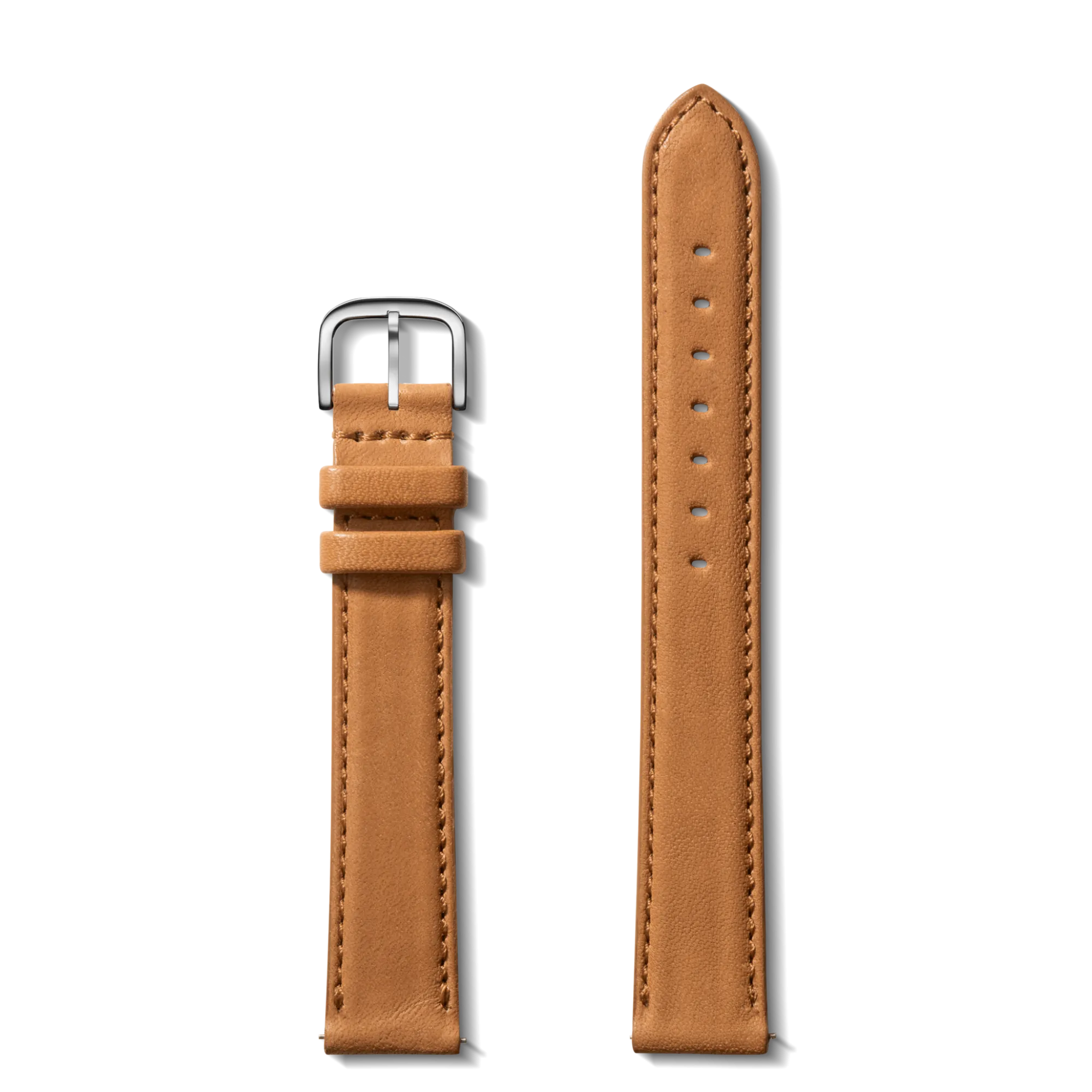 Shinola Shop All Straps|Leather|18mm Bourbon Leather Watch Strap
